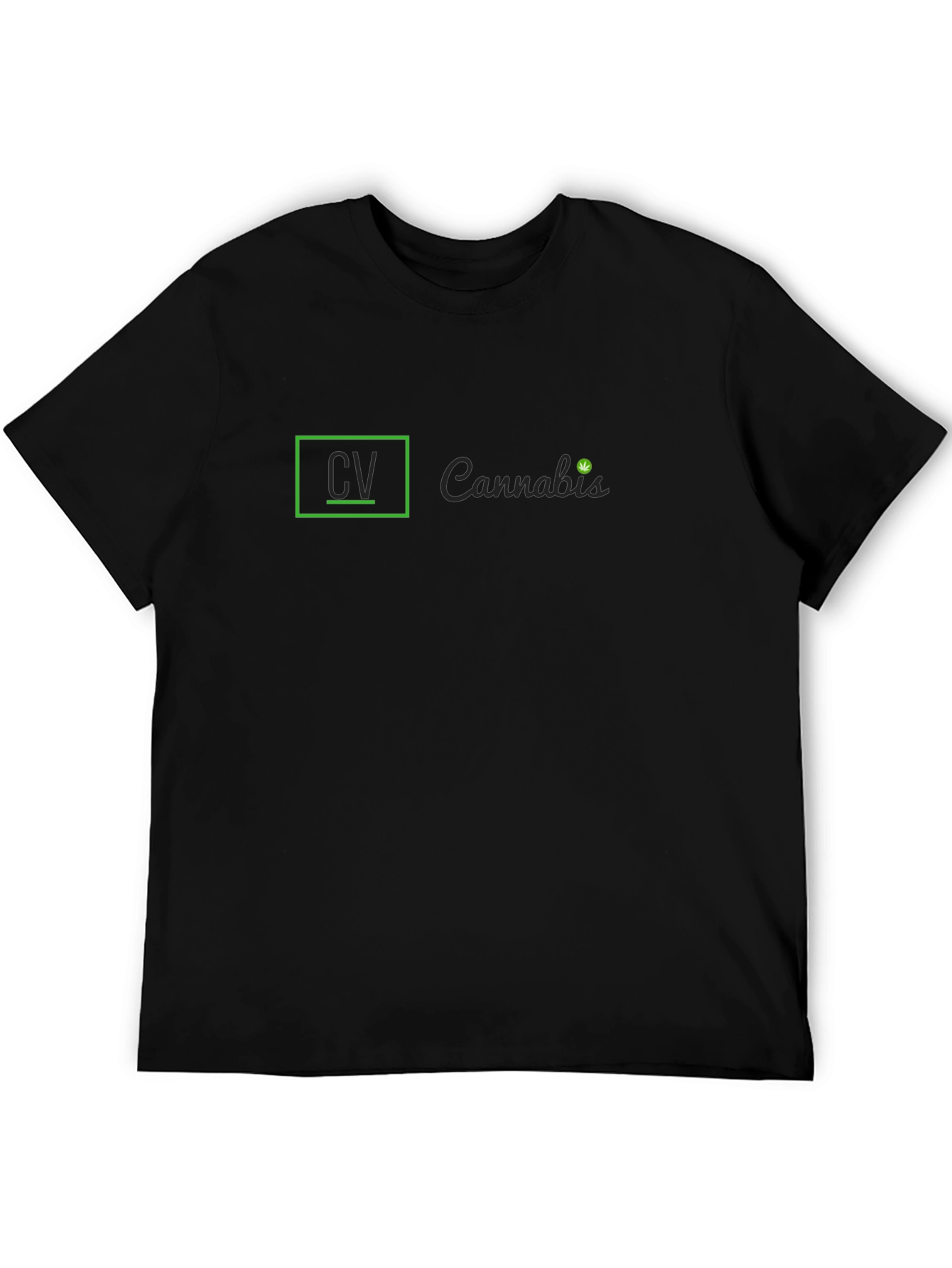 Cannabis T-Shirt - Black - Casual Wear