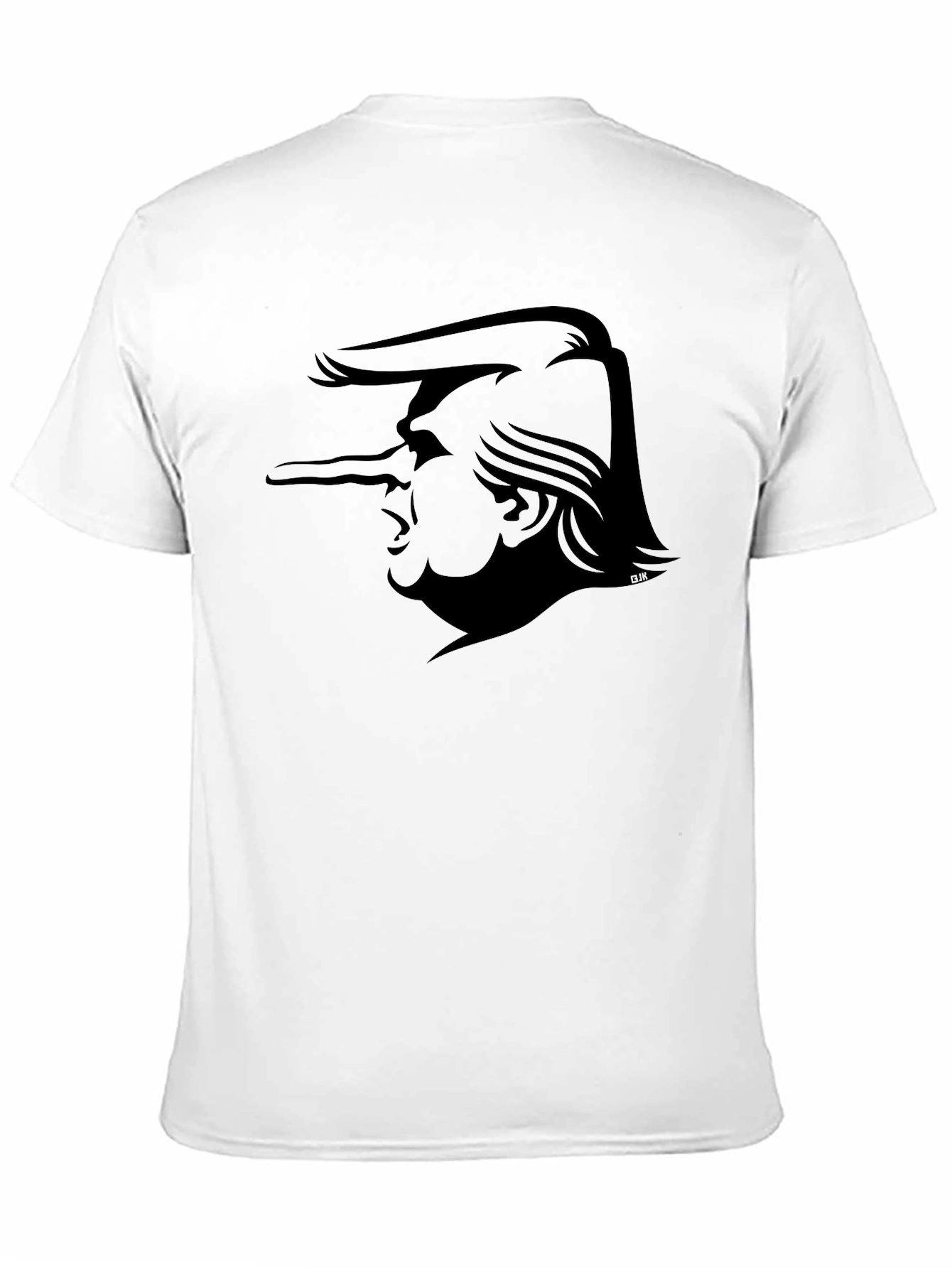 Trump Pinocchio Nose Black T-Shirt