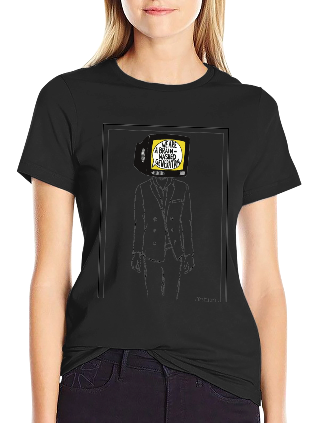 Brainwashed Generation TV Head T-Shirt