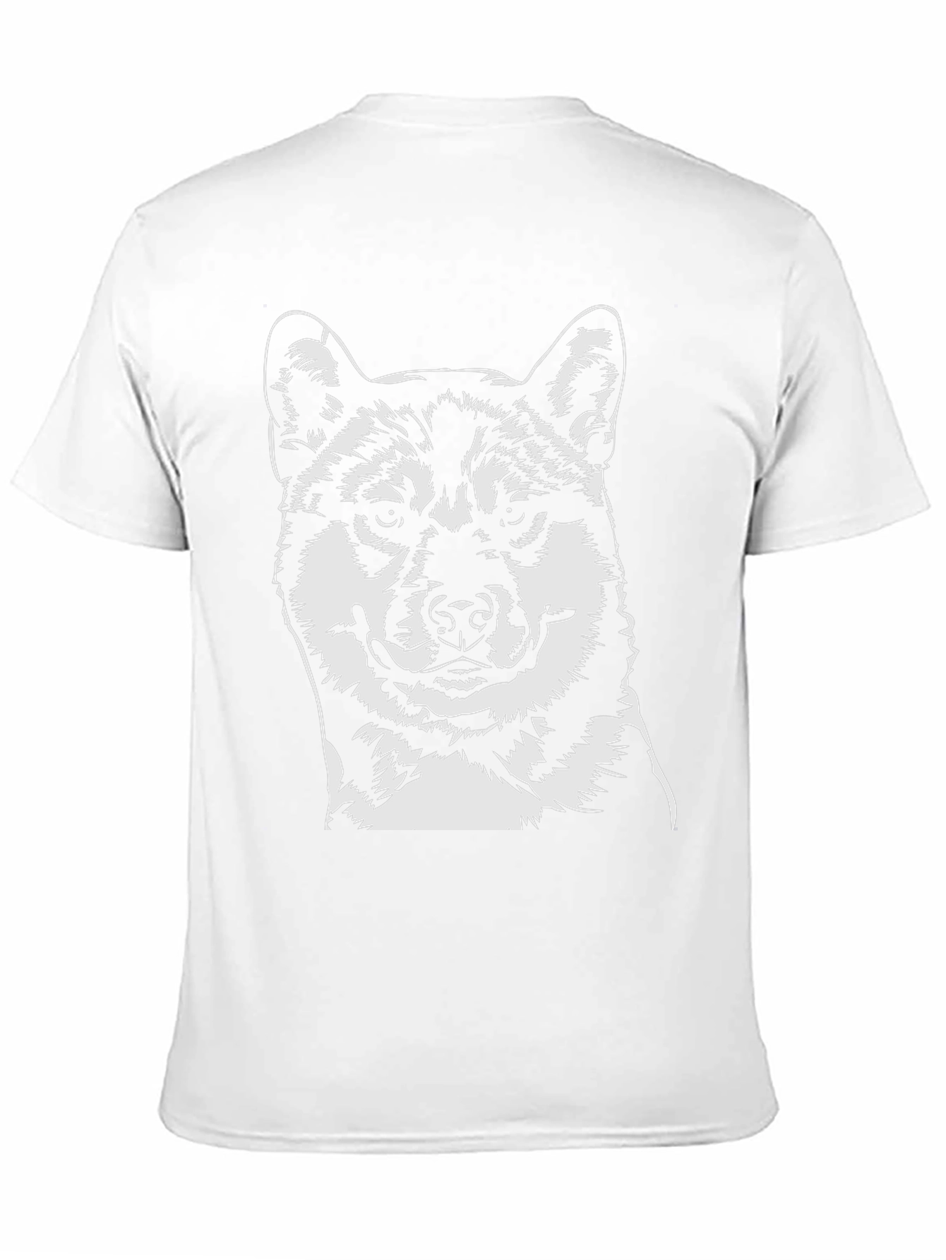 Shiba Inu Dog Graphic Black T-Shirt