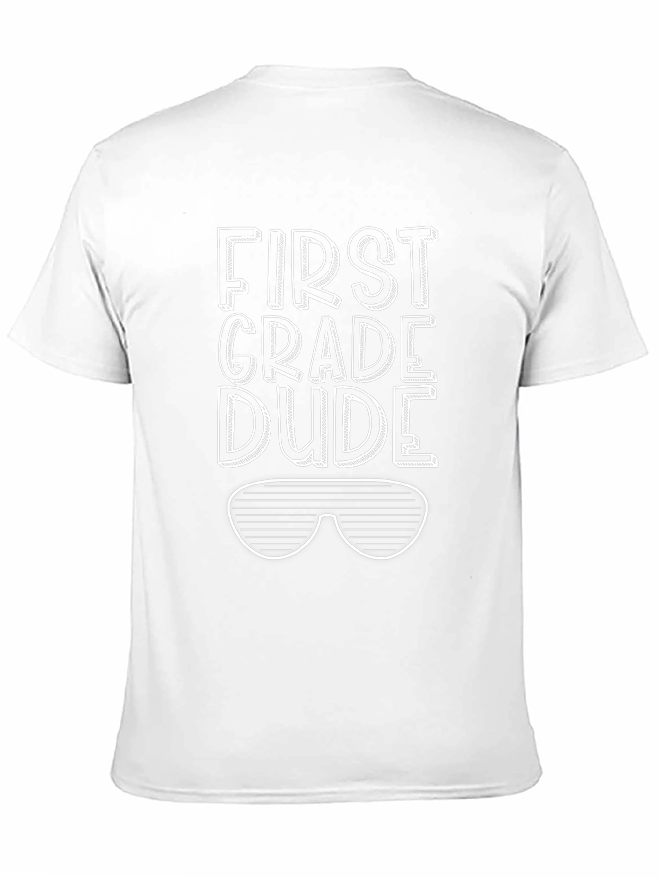 First Grade Dude T-Shirt Cool Back to School Tee