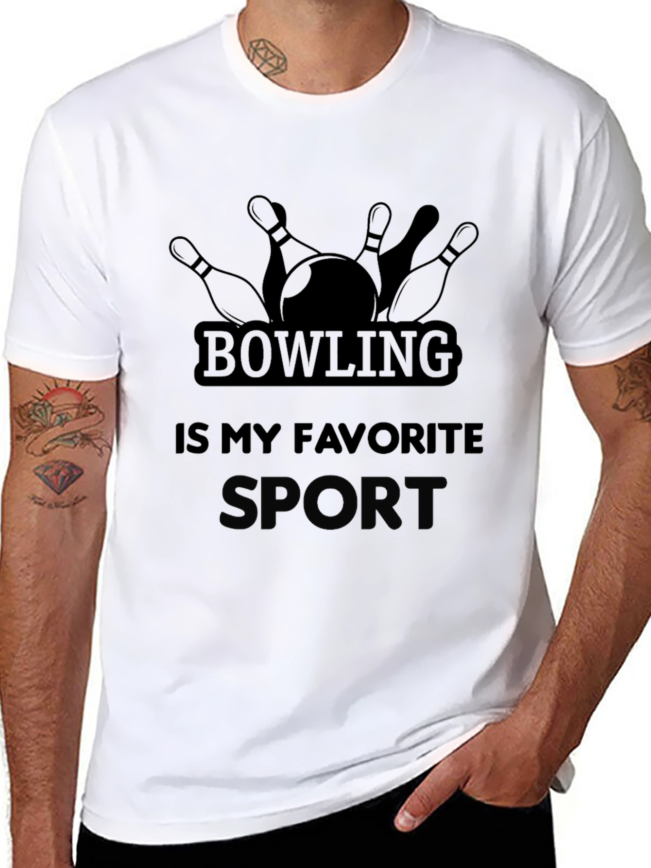 Bowling is My Favorite Sport T-Shirt