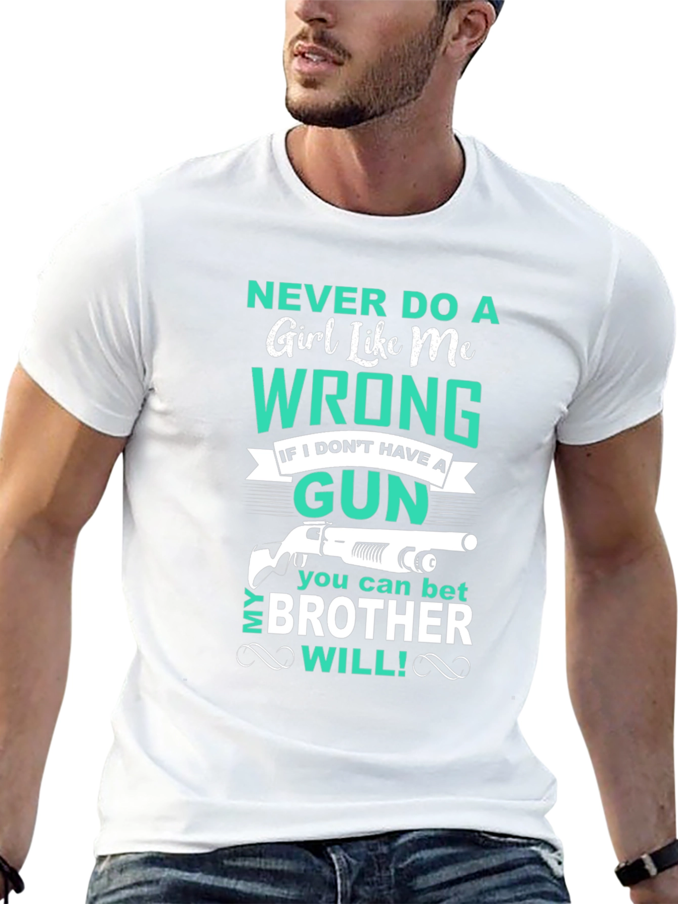 Never Do a Girl Like Me Wrong T-Shirt
