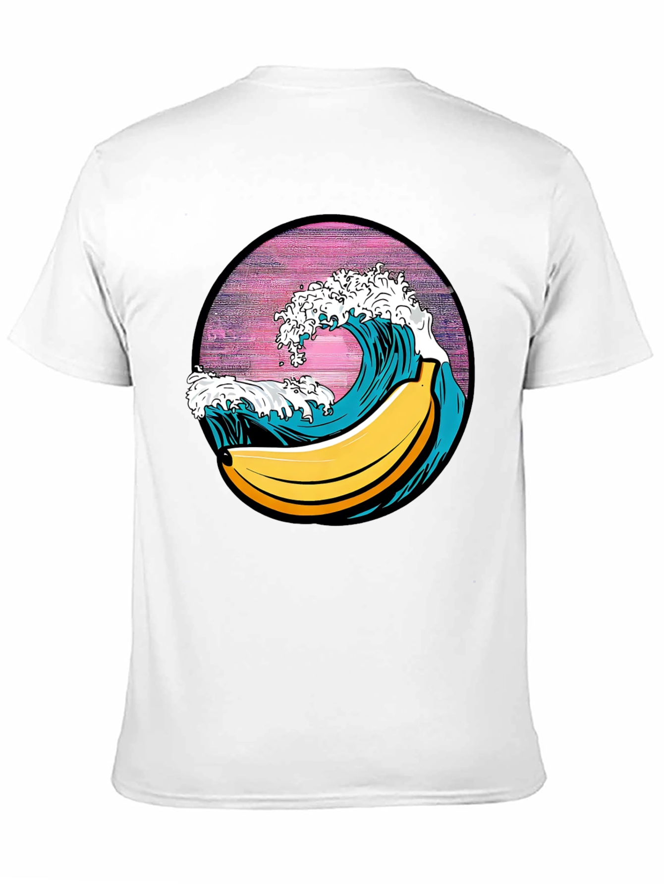 Banana Wave Graphic Tee - Surfs Up!