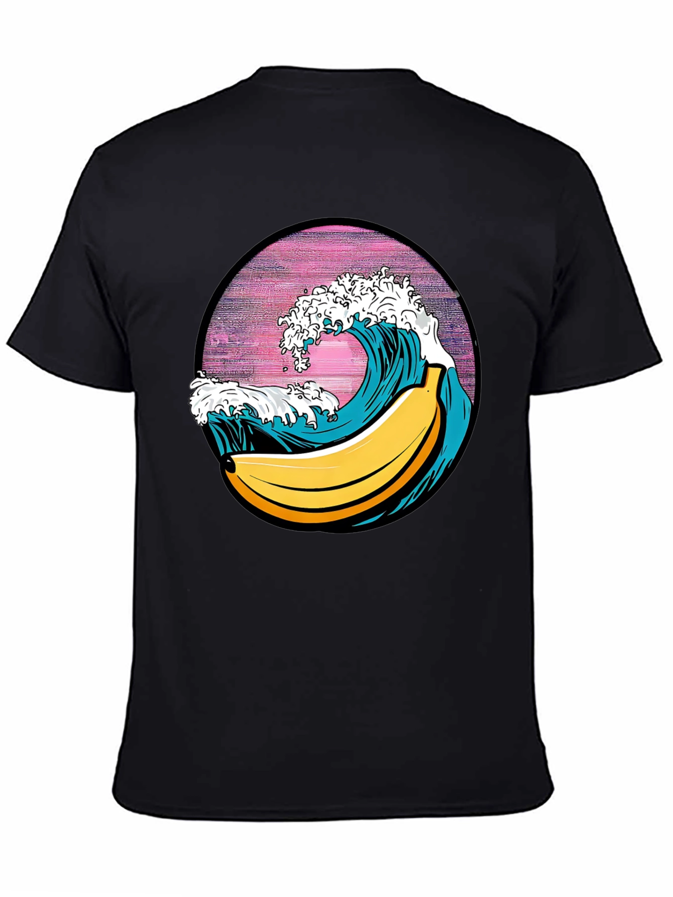 Banana Wave Graphic Tee - Surfs Up!