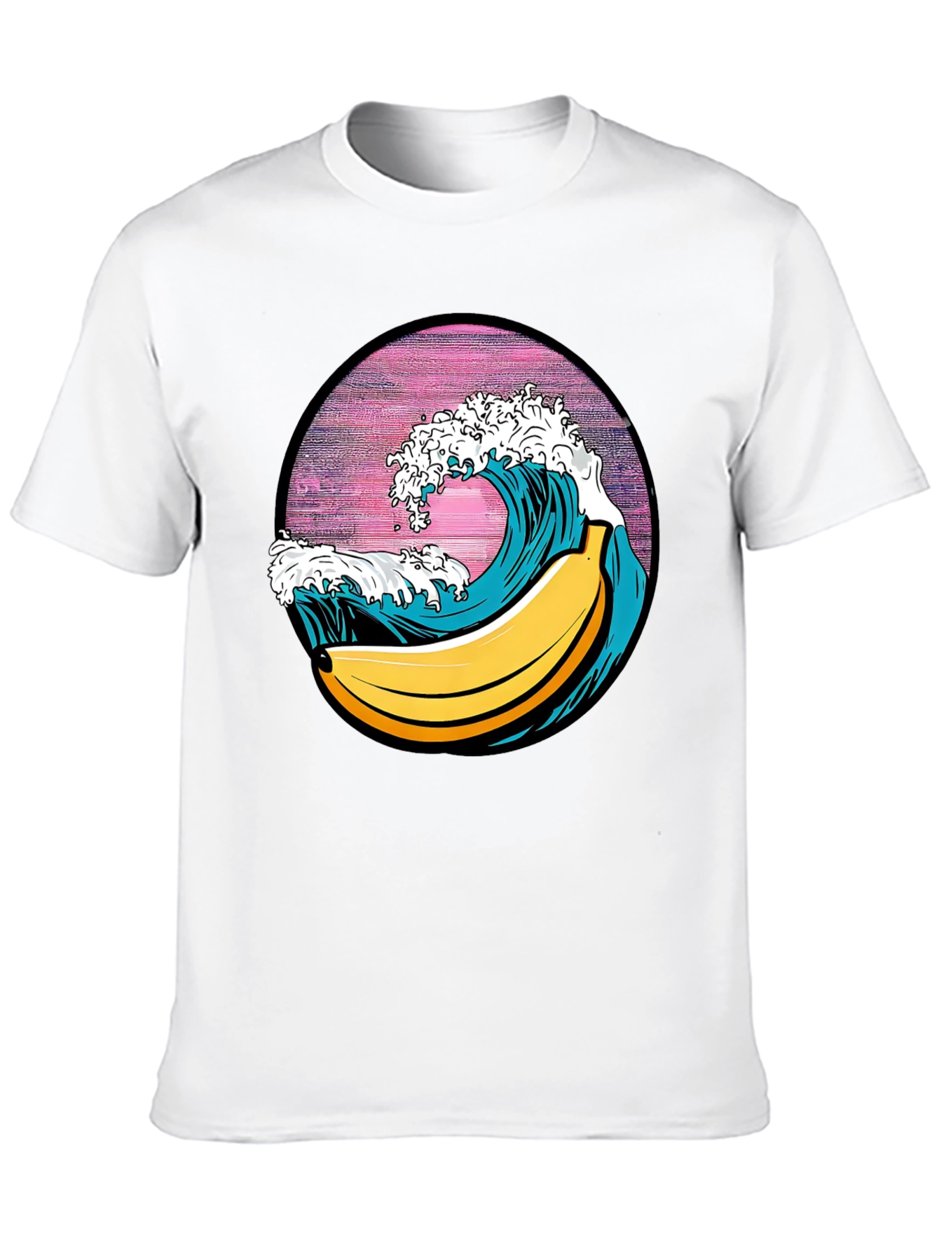 Banana Wave Graphic Tee - Surfs Up!