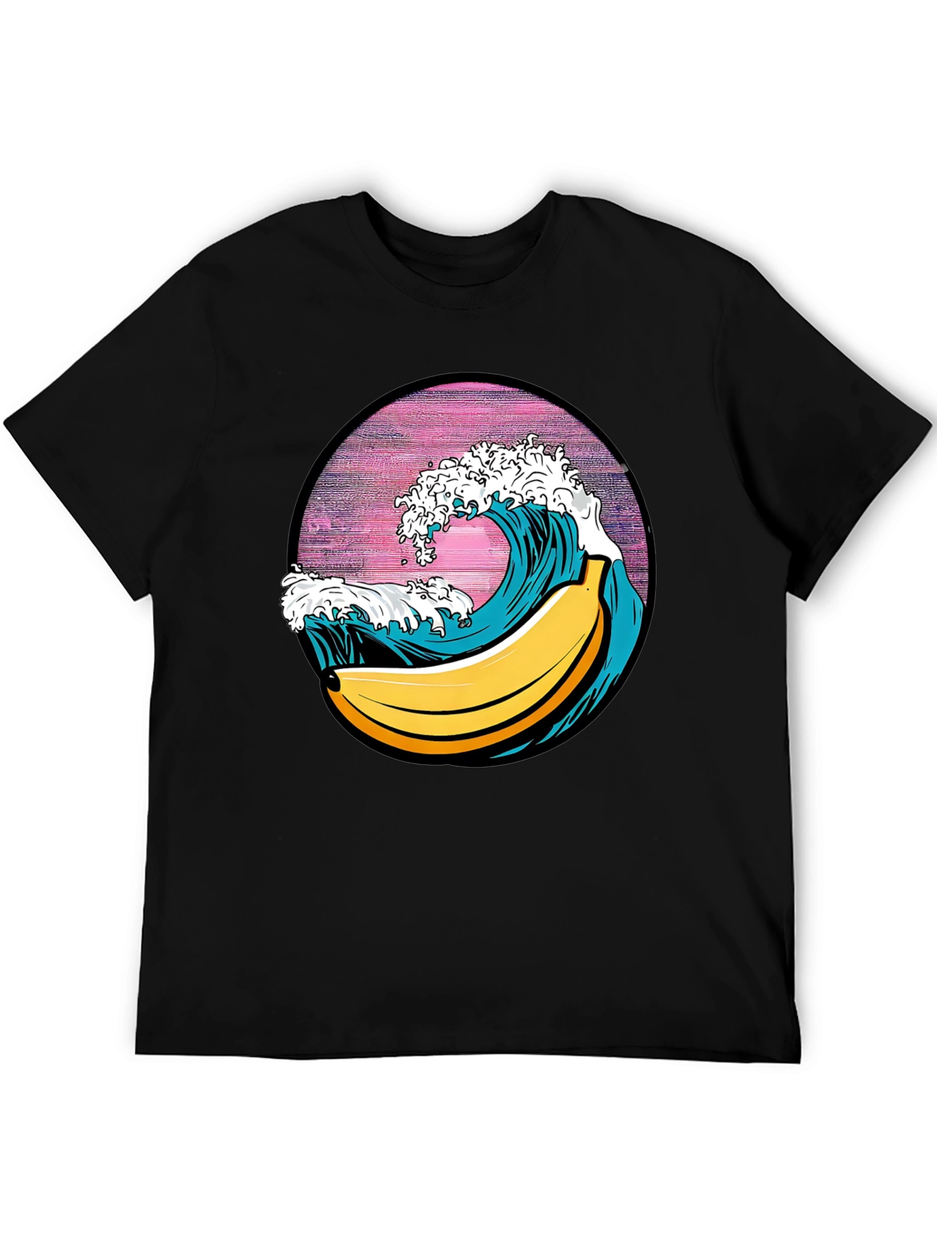 Banana Wave Graphic Tee - Surfs Up!