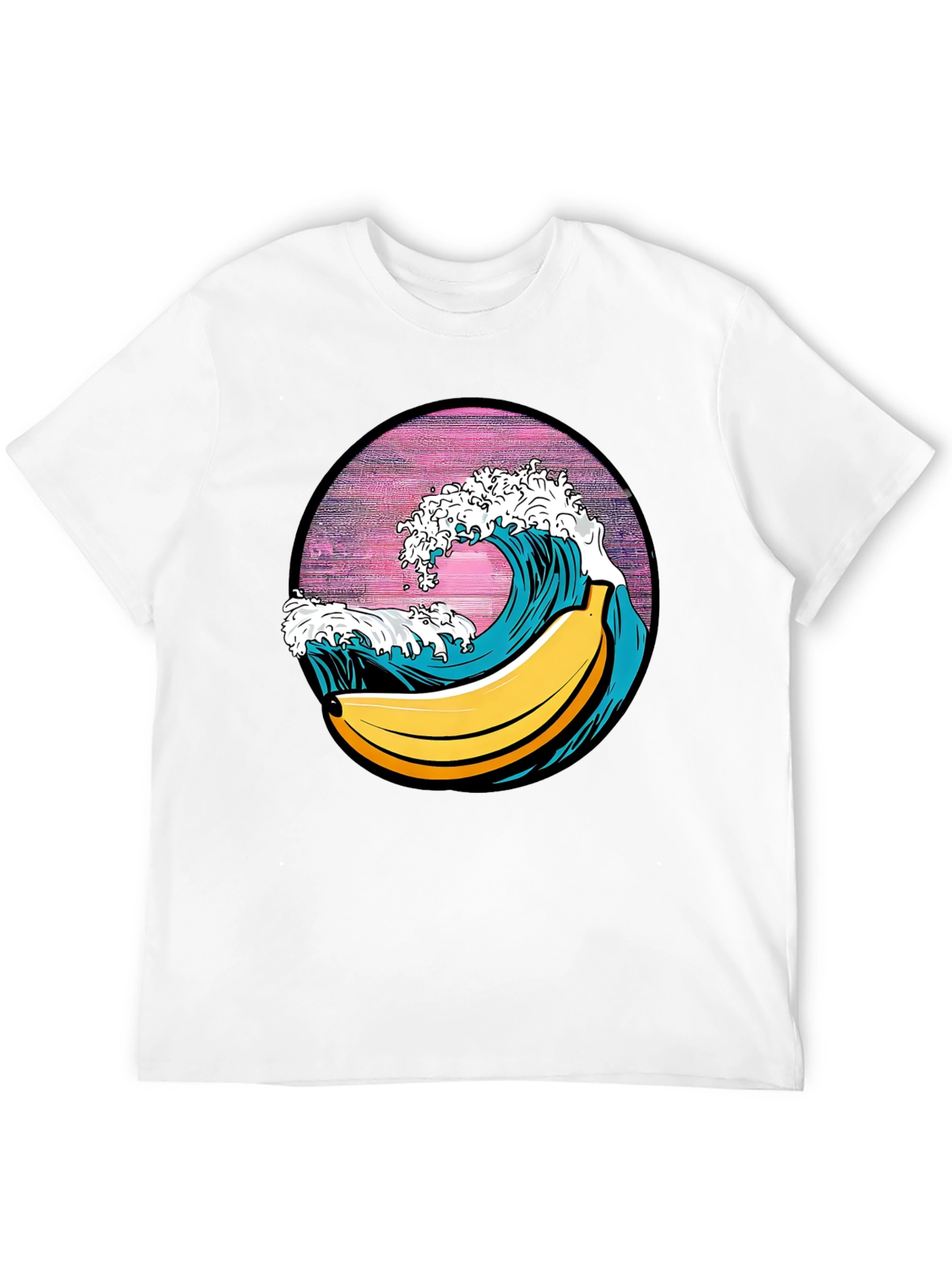 Banana Wave Graphic Tee - Surfs Up!