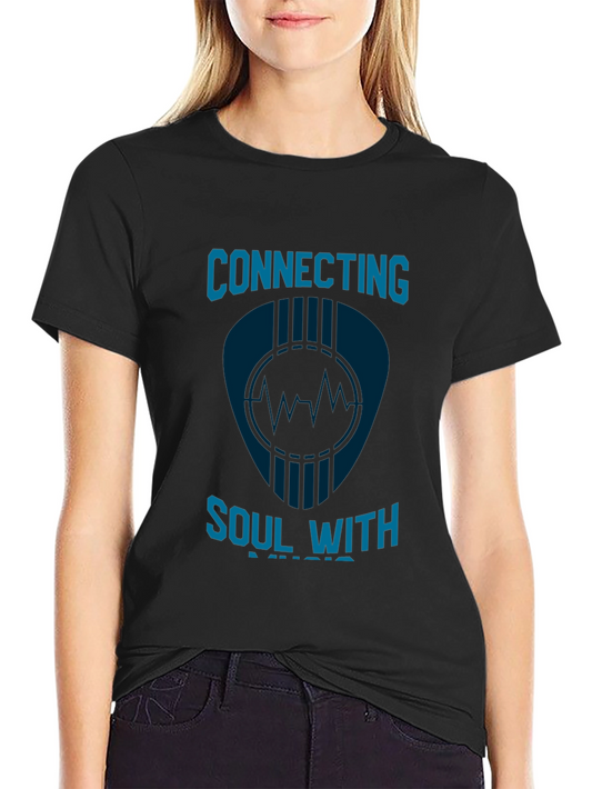 Connecting Soul With Music Graphic Tee