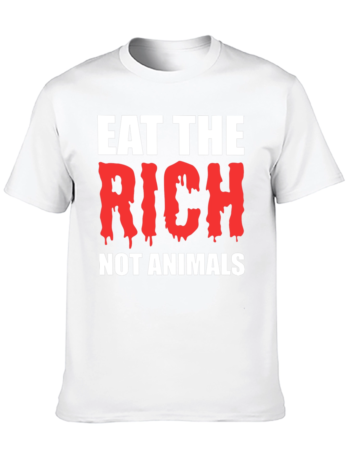 Eat The Rich Black T-Shirt