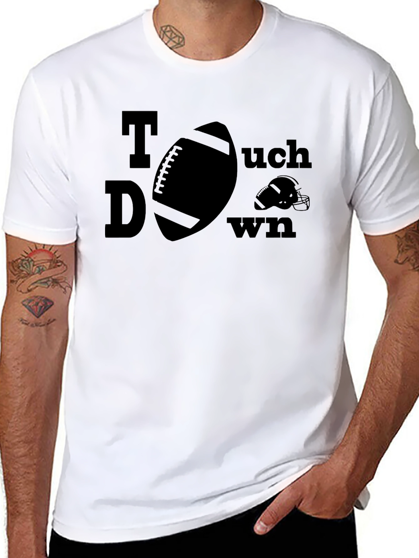 Touchdown Football Graphic T-Shirt
