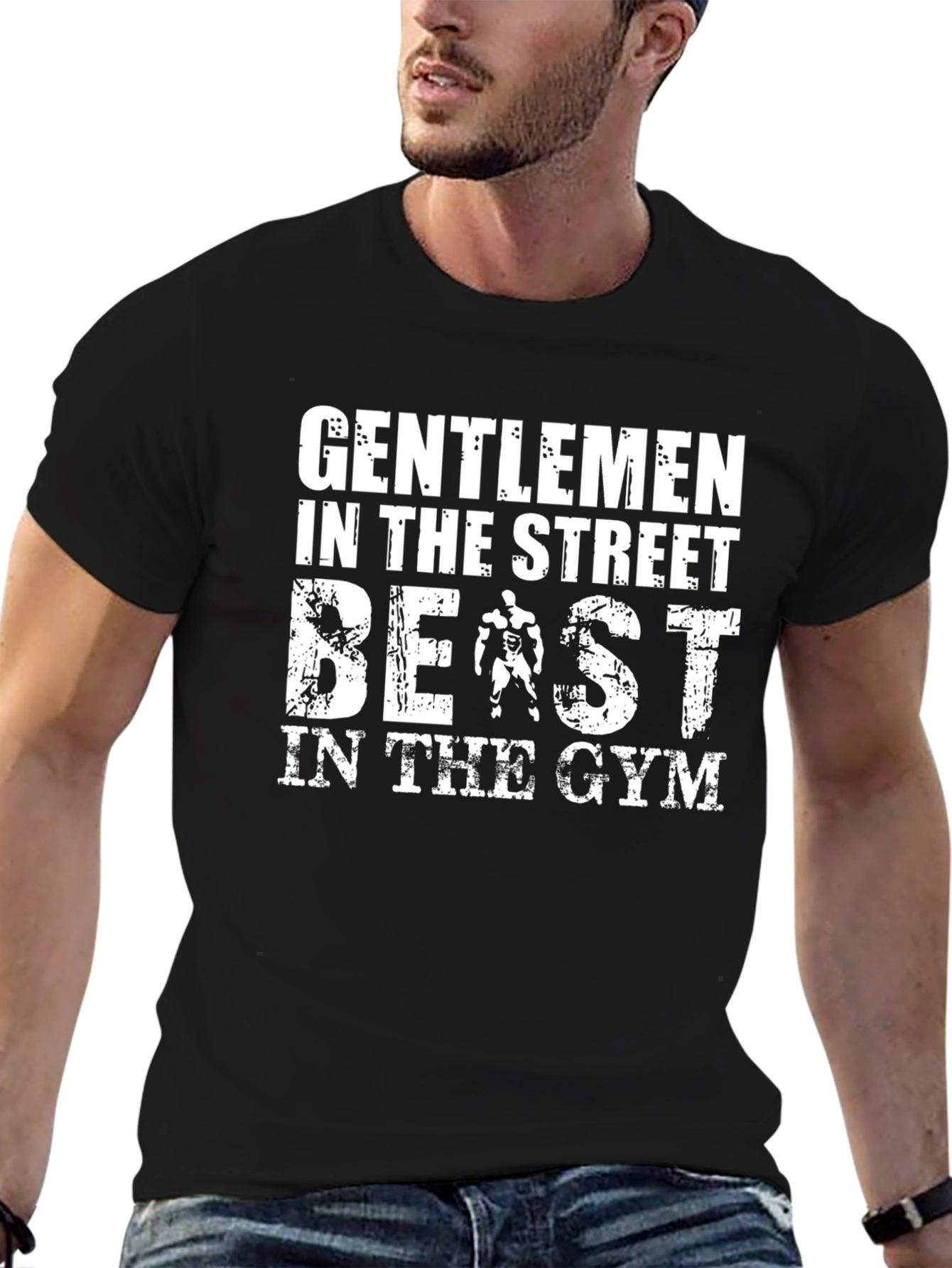 Gentlemen Beast Gym Workout Tee