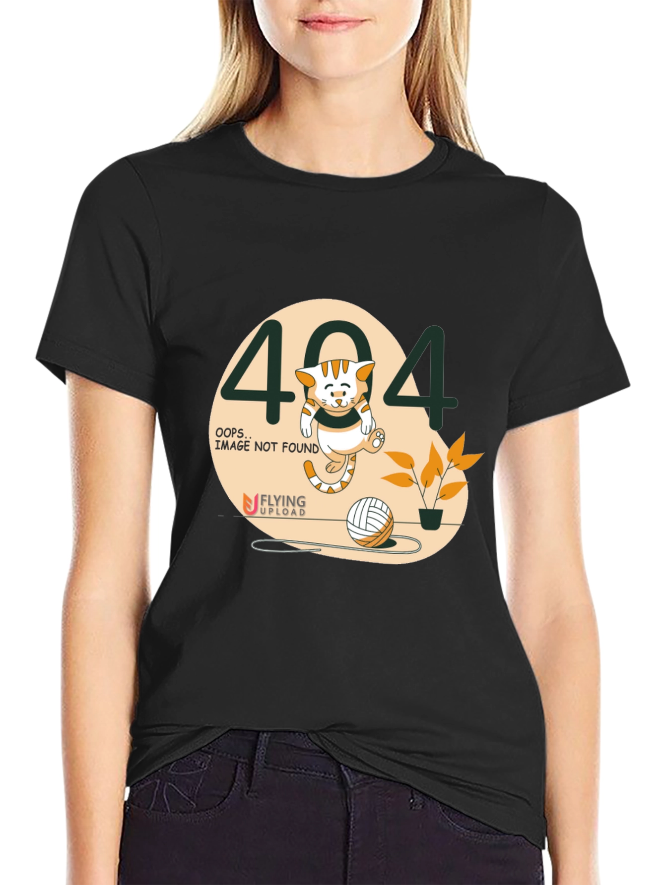404 Error Cat T-Shirt