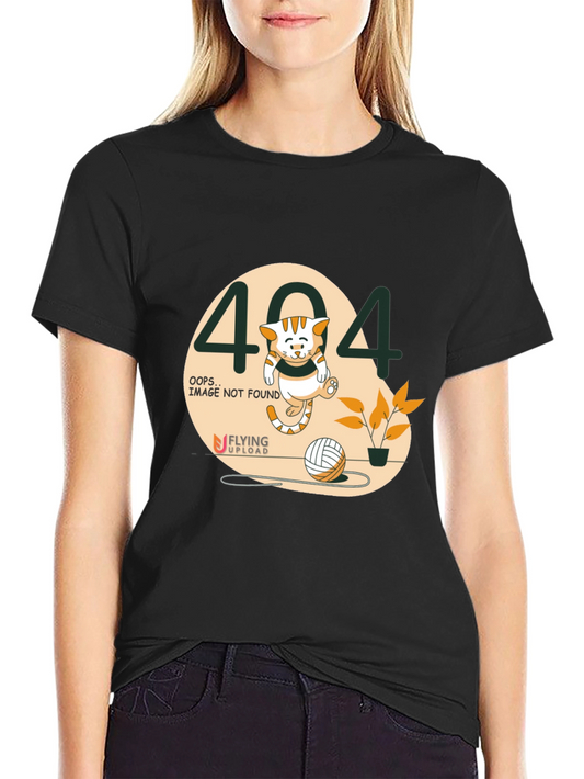 404 Error Cat T-Shirt