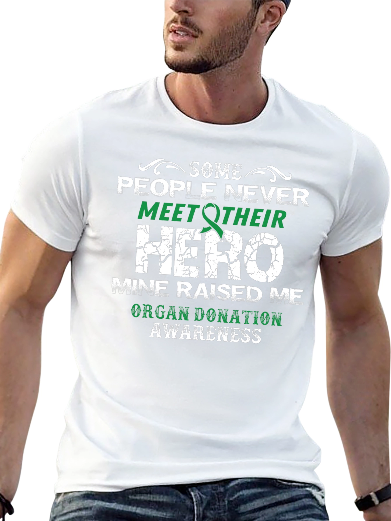 Organ Donation Awareness T-Shirt Hero