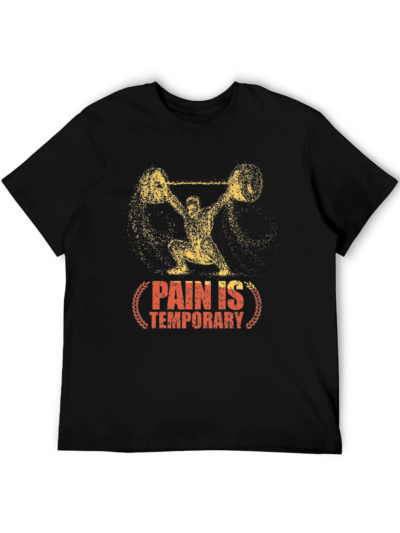 Pain Is Temporary Weightlifting T-Shirt