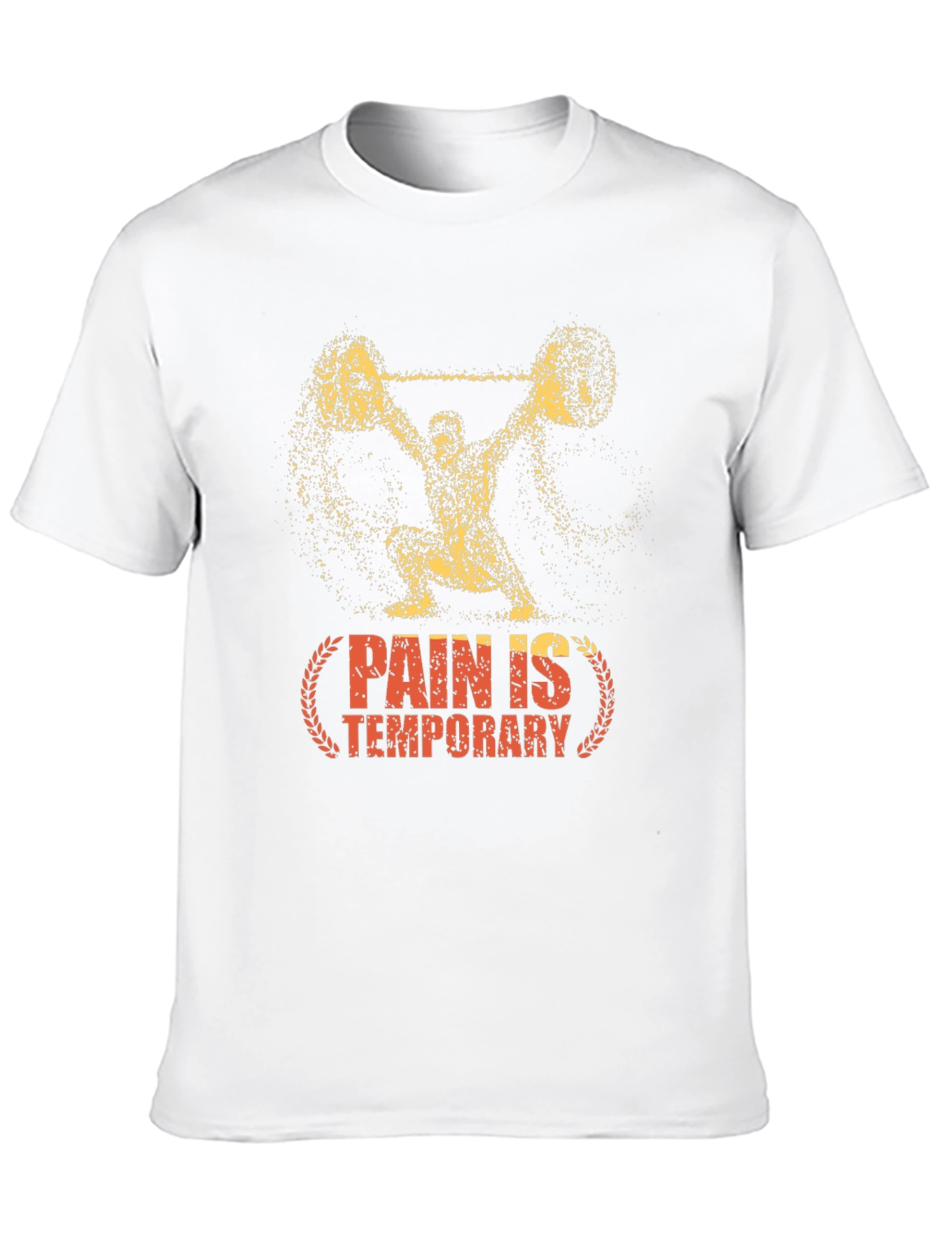 Pain Is Temporary Weightlifting T-Shirt