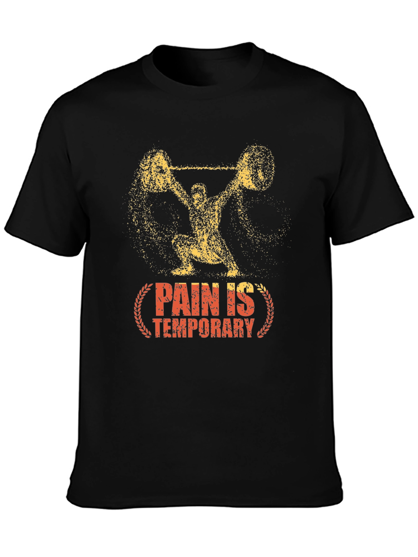 Pain Is Temporary Weightlifting T-Shirt