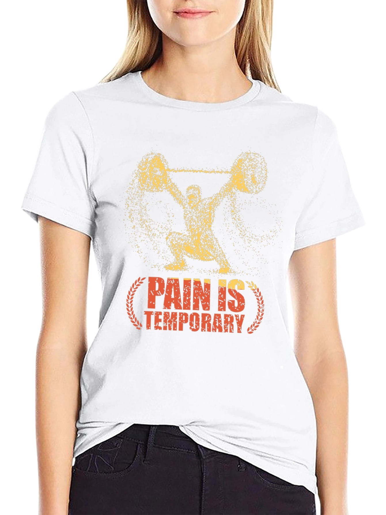 Pain Is Temporary Weightlifting T-Shirt