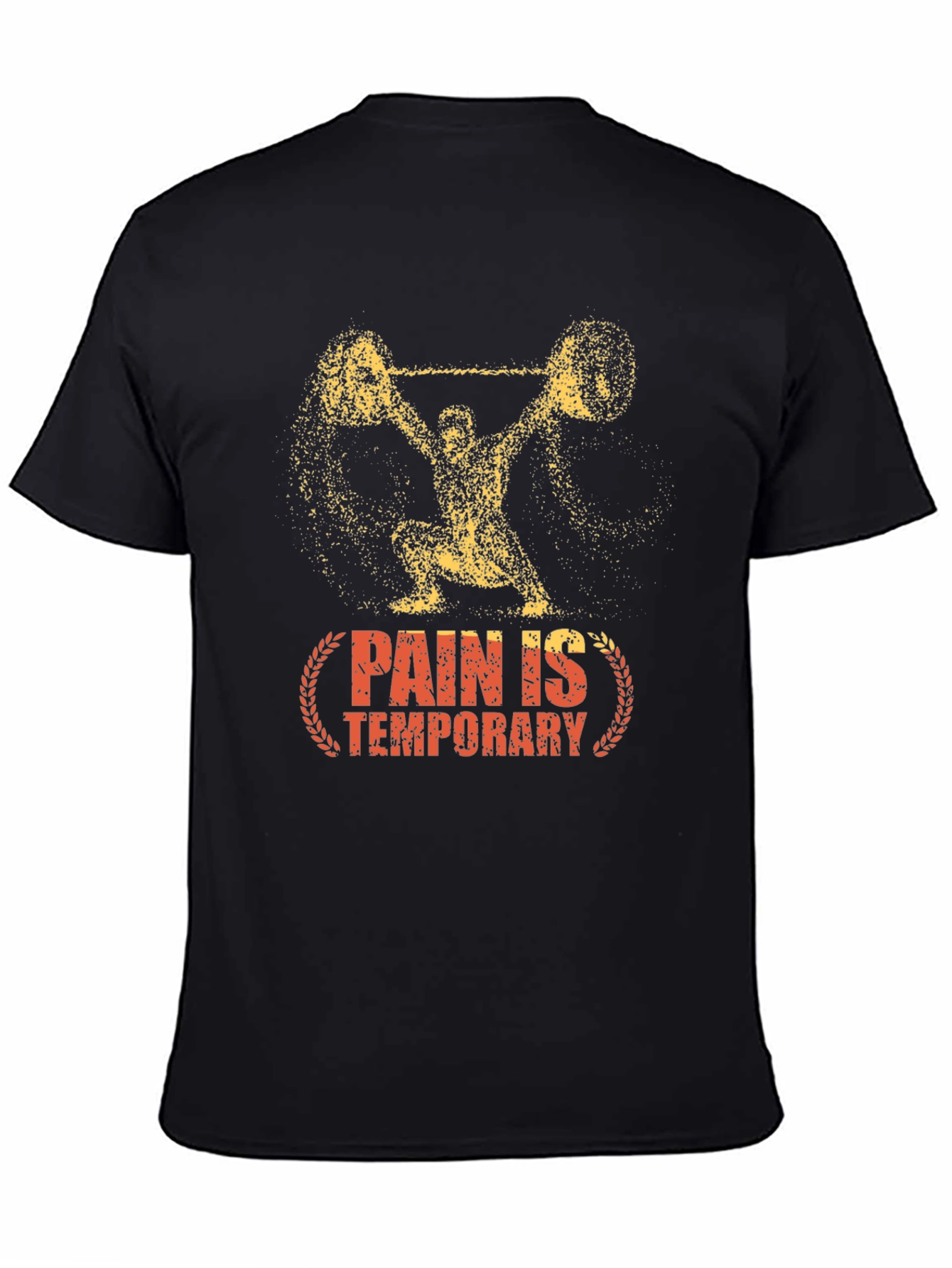 Pain Is Temporary Weightlifting T-Shirt