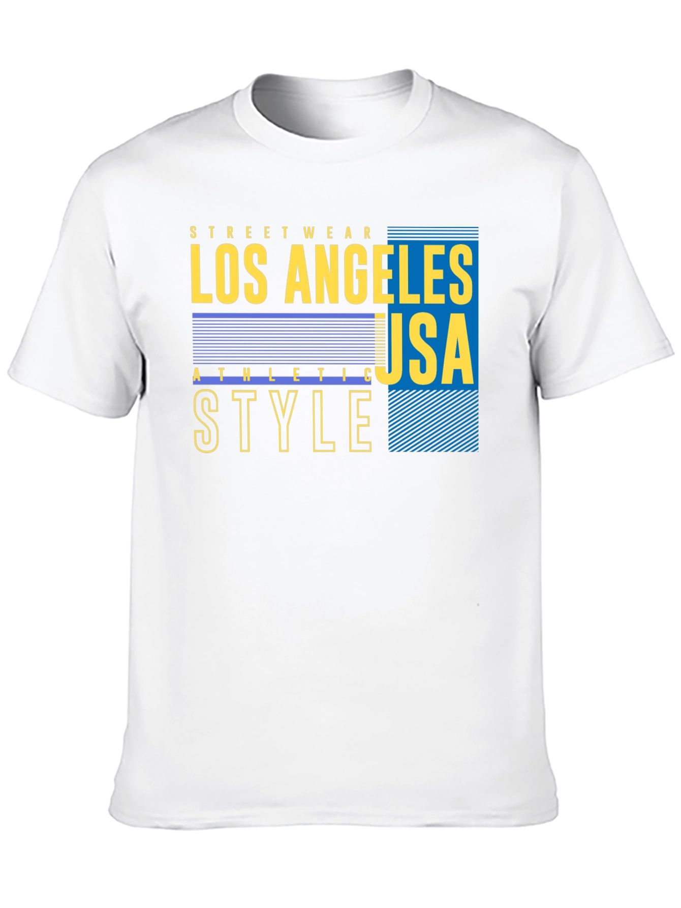 Los Angeles USA Athletic Style Graphic Tee