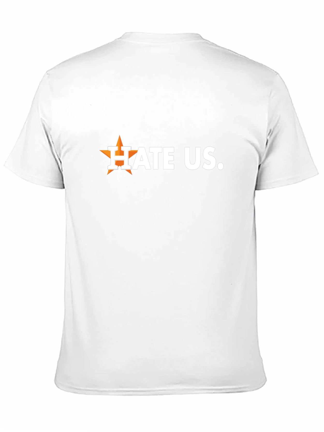 Hate Us Black Graphic T-Shirt