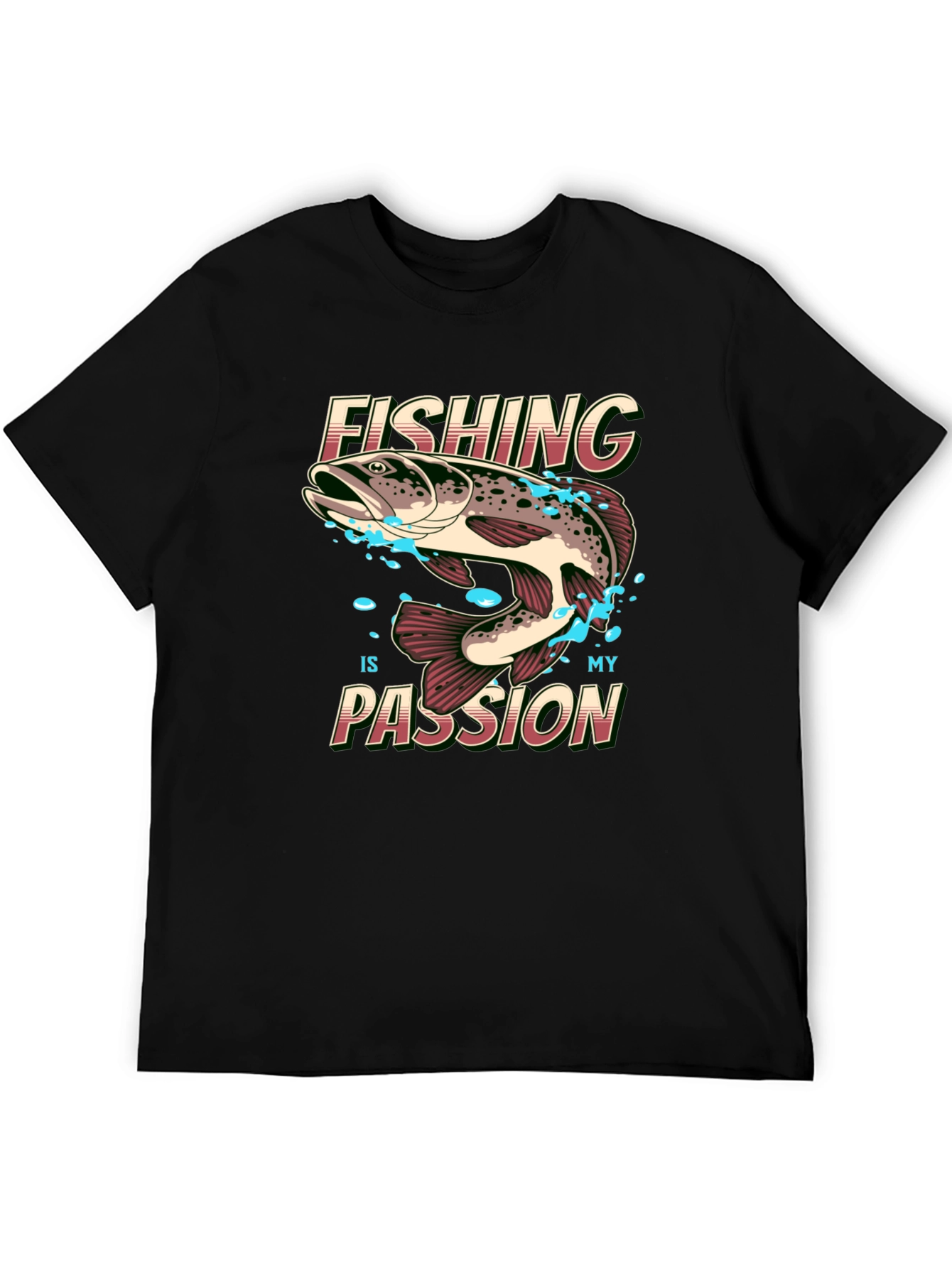 Fishing is My Passion Graphic Tee