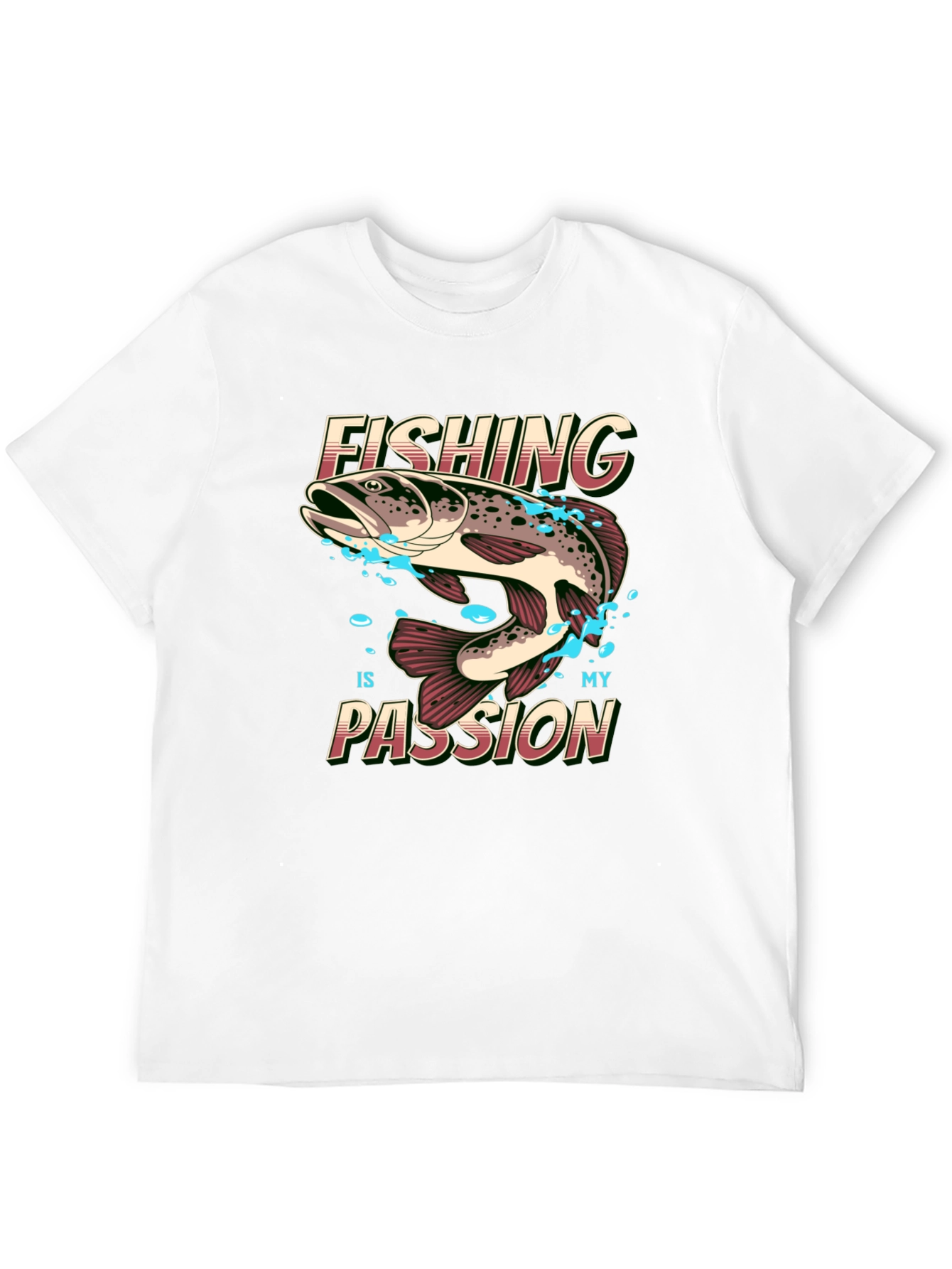 Fishing is My Passion Graphic Tee