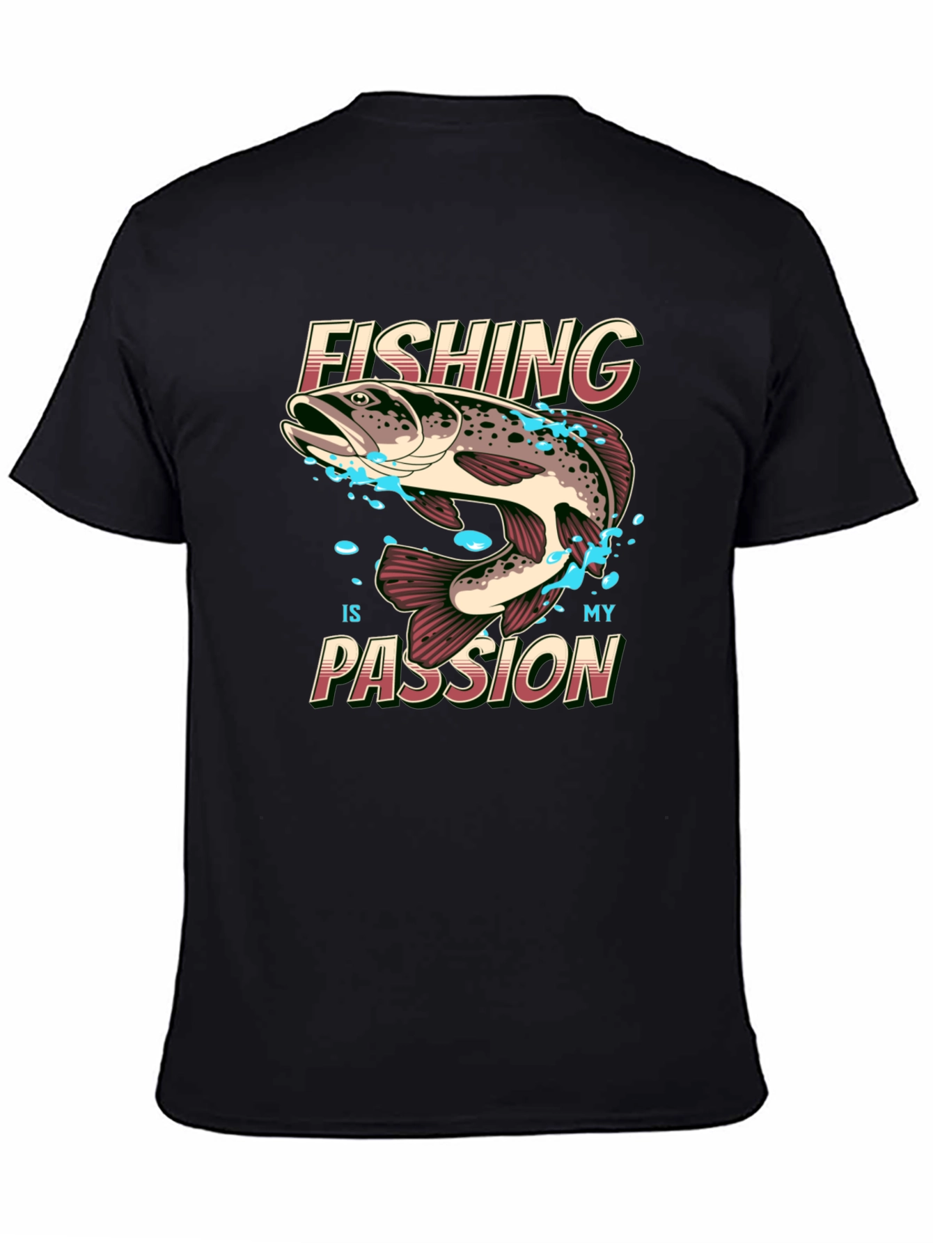 Fishing is My Passion Graphic Tee