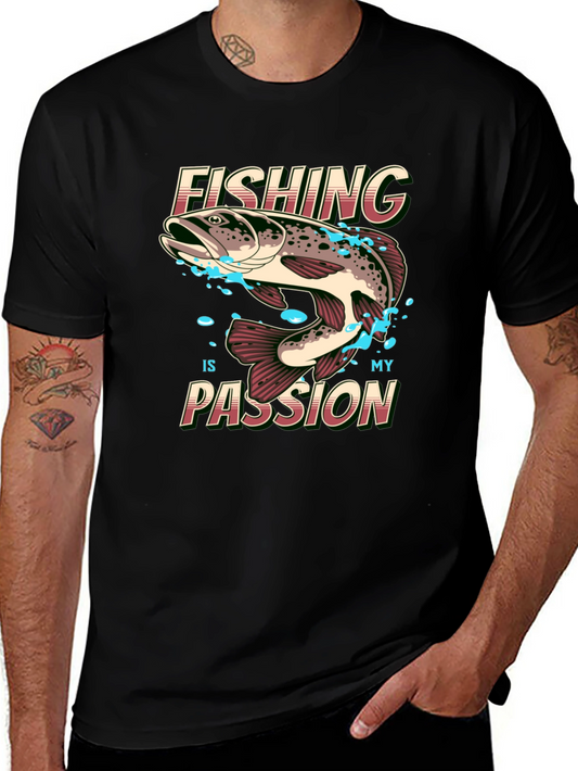 Fishing is My Passion Graphic Tee