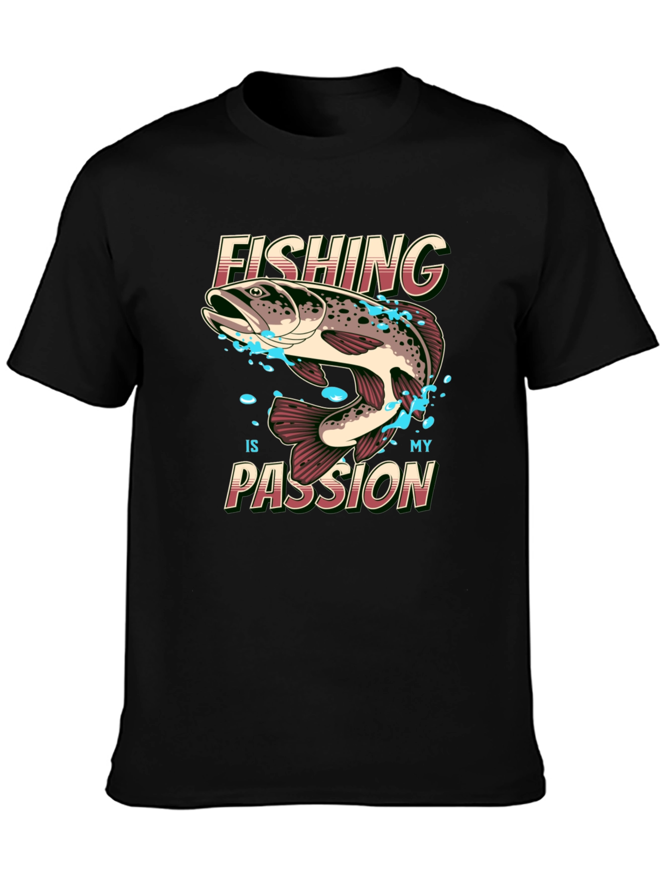Fishing is My Passion Graphic Tee