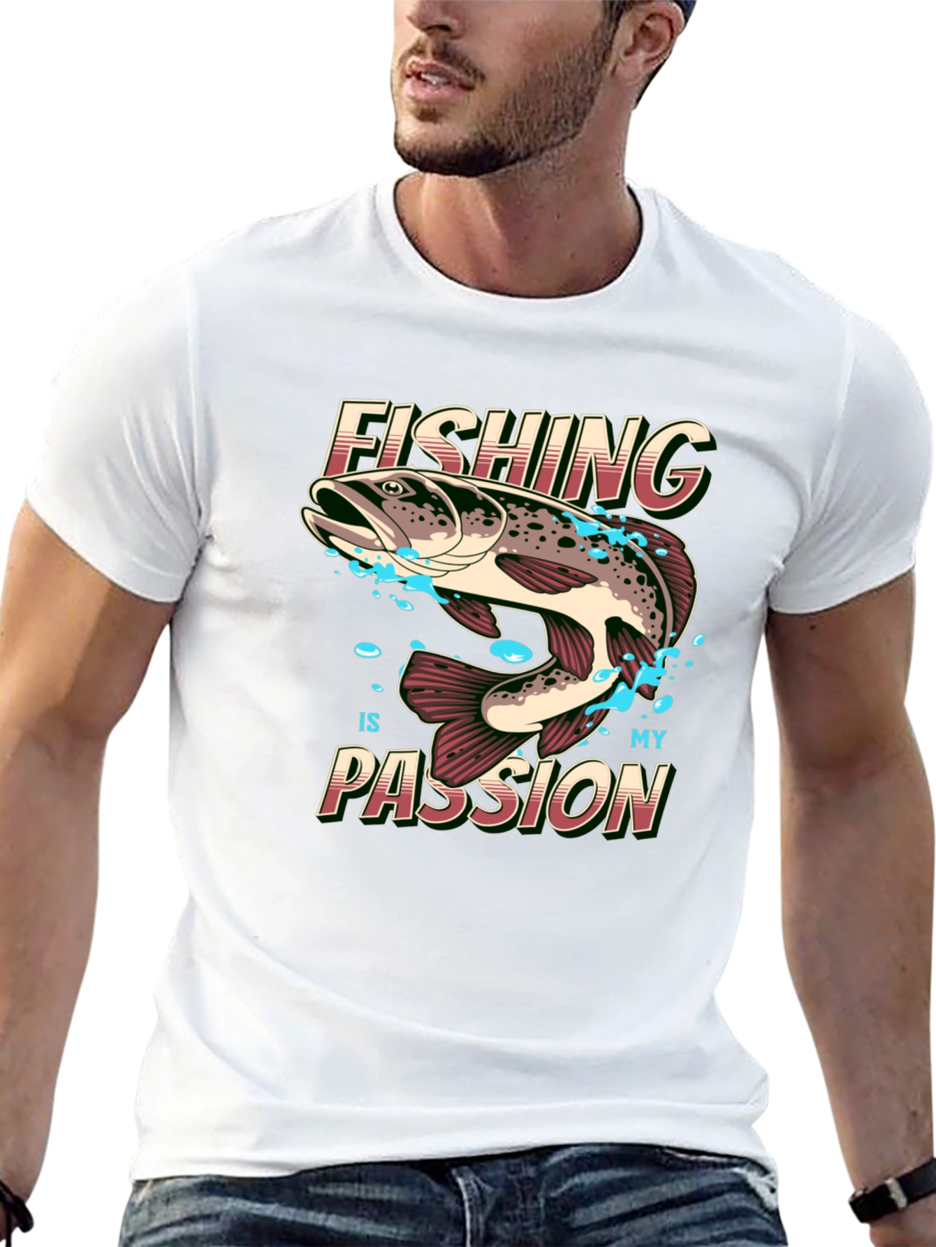 Fishing is My Passion Graphic Tee