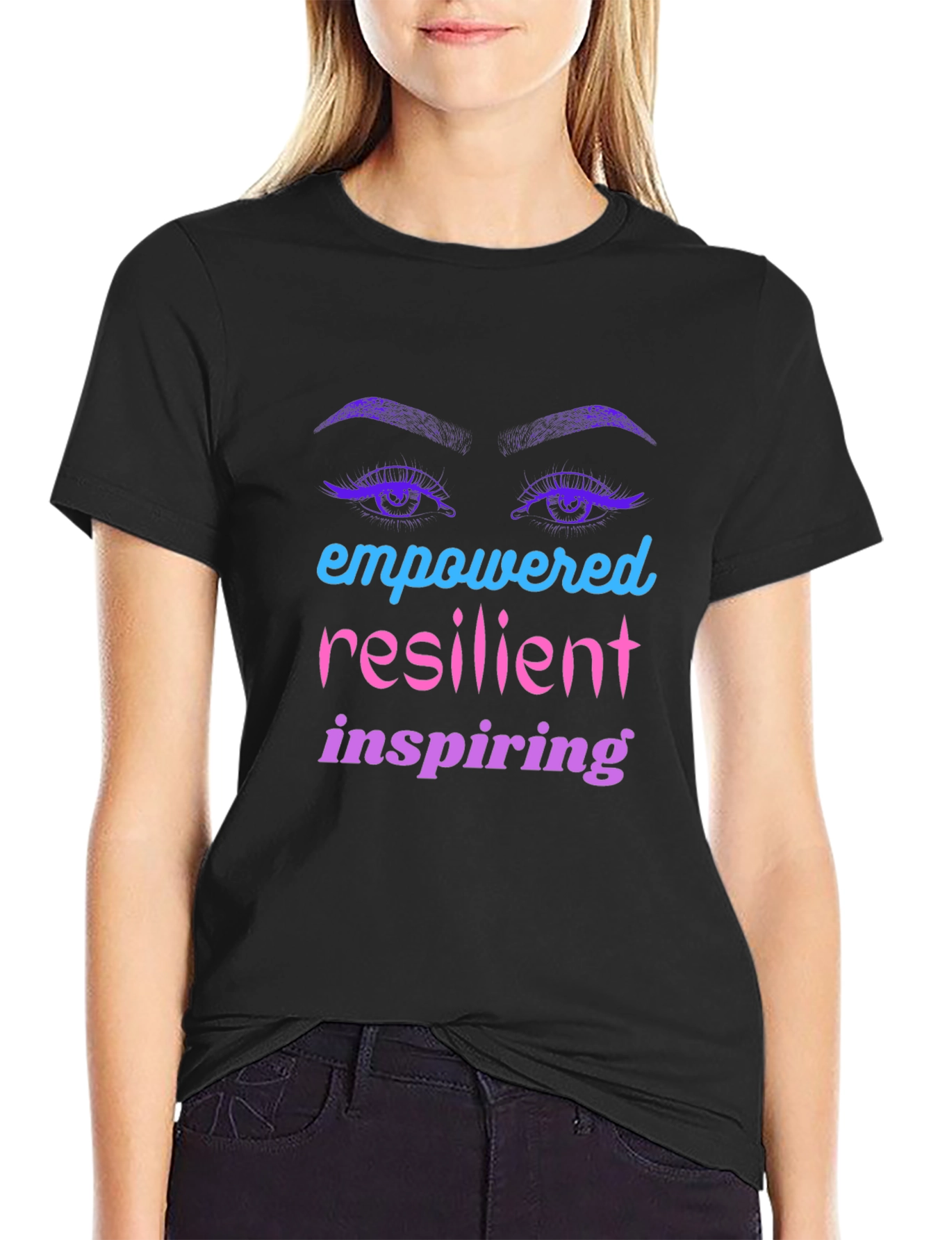 Empowered Resilient Inspiring Graphic T-Shirt