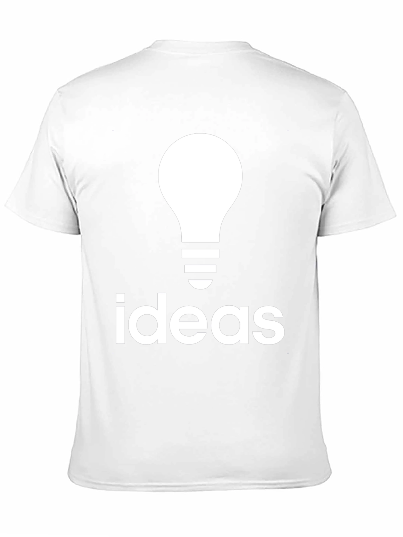 Ideas Lightbulb Graphic Tee - Think Different!