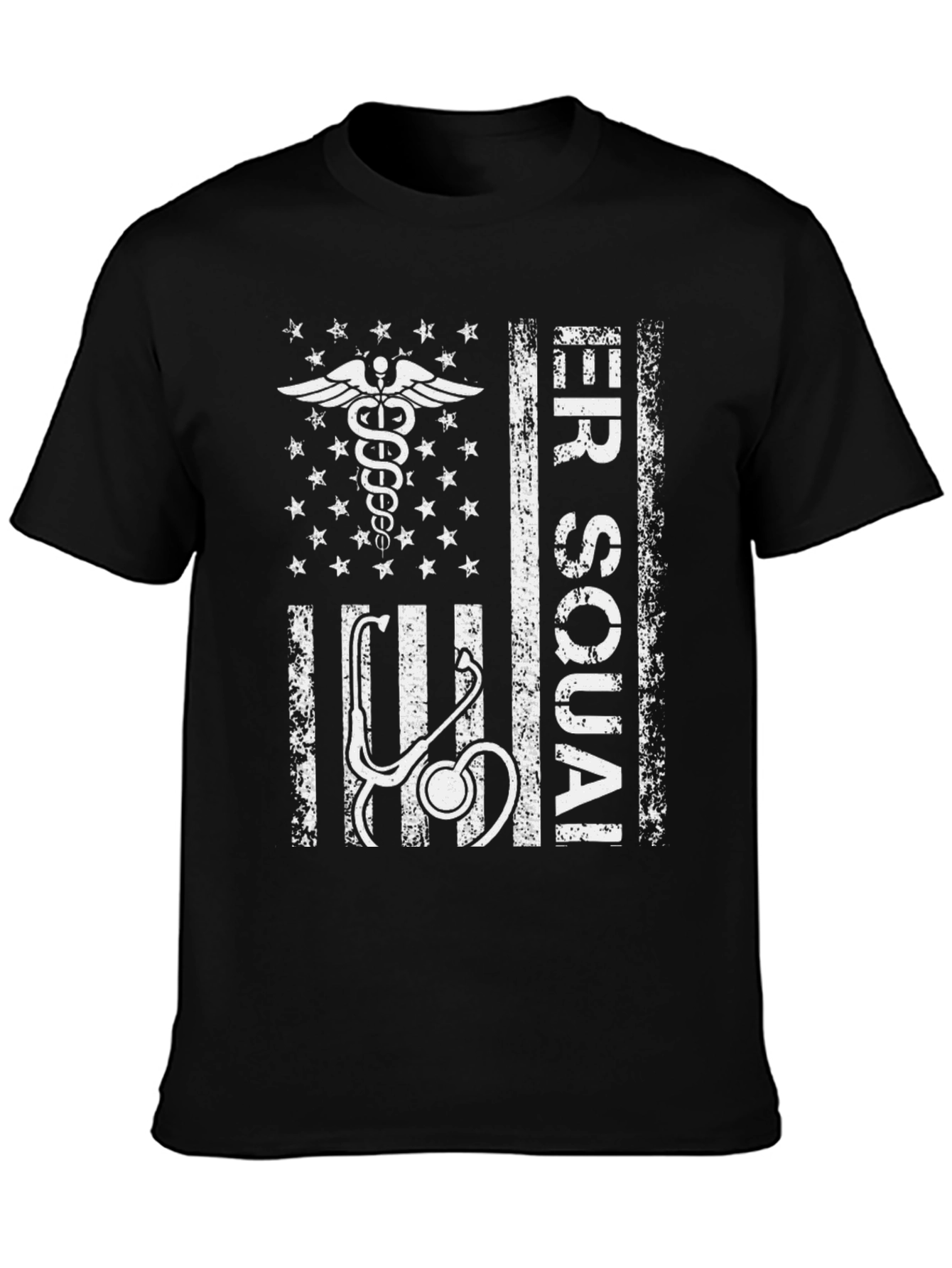 ER Squad American Flag Graphic T-Shirt