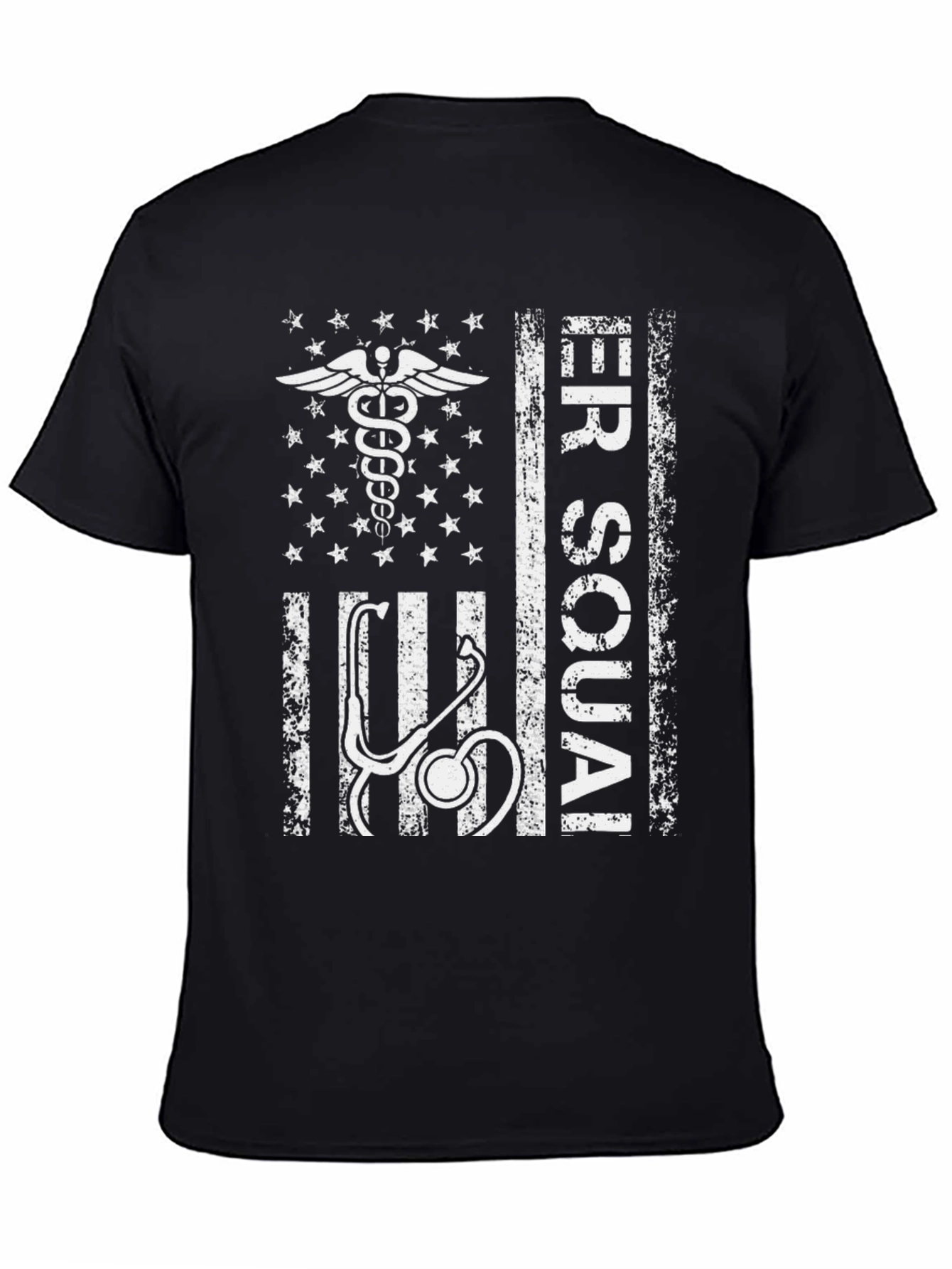 ER Squad American Flag Graphic T-Shirt