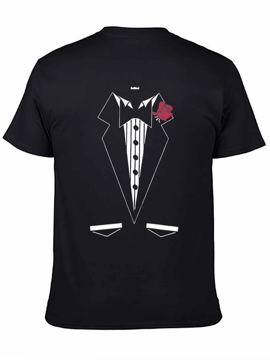 Tuxedo Graphic T-Shirt - Party Ready!