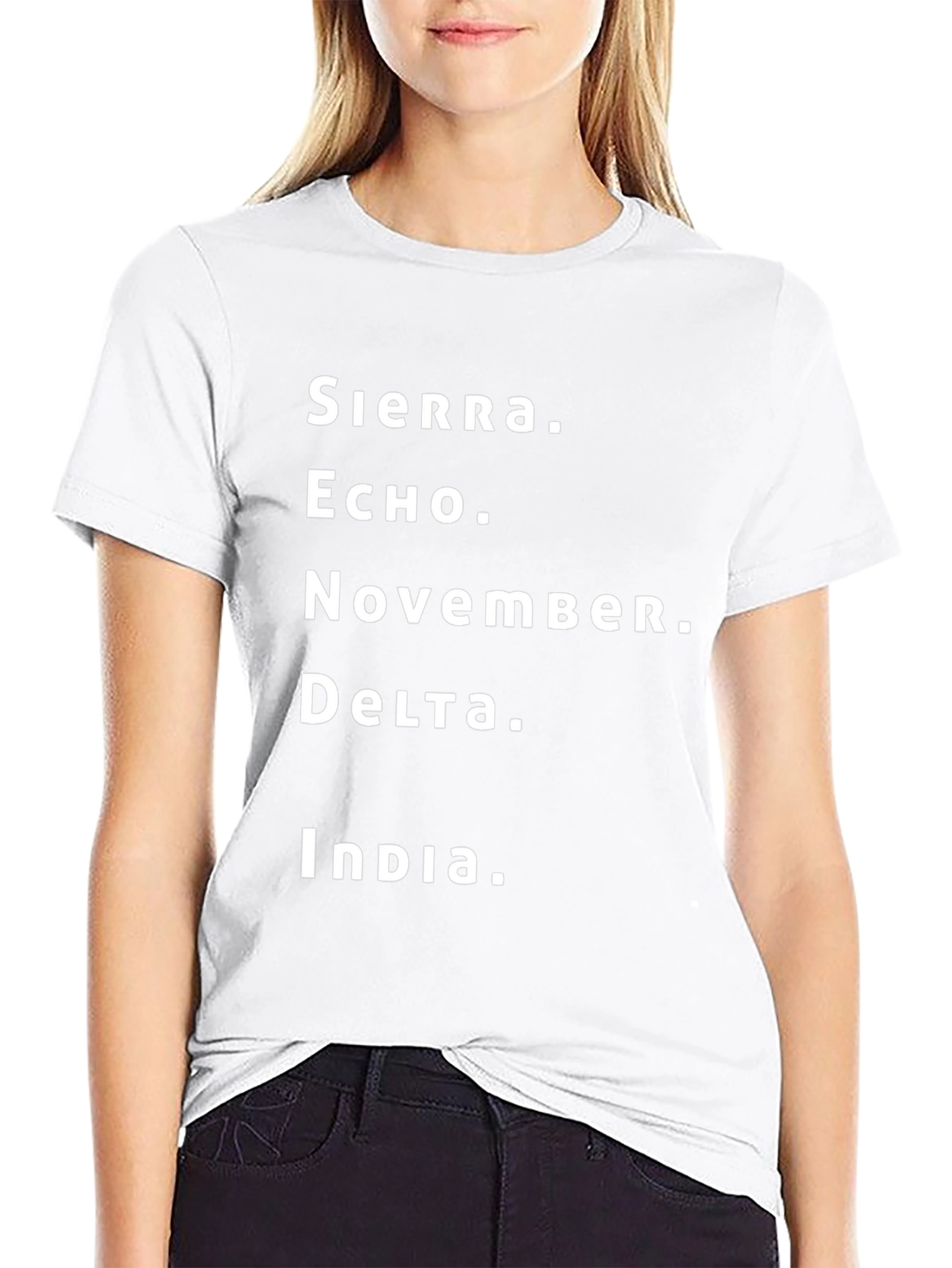 S.E.N.D.I. T-Shirt - Military Alphabet Tee
