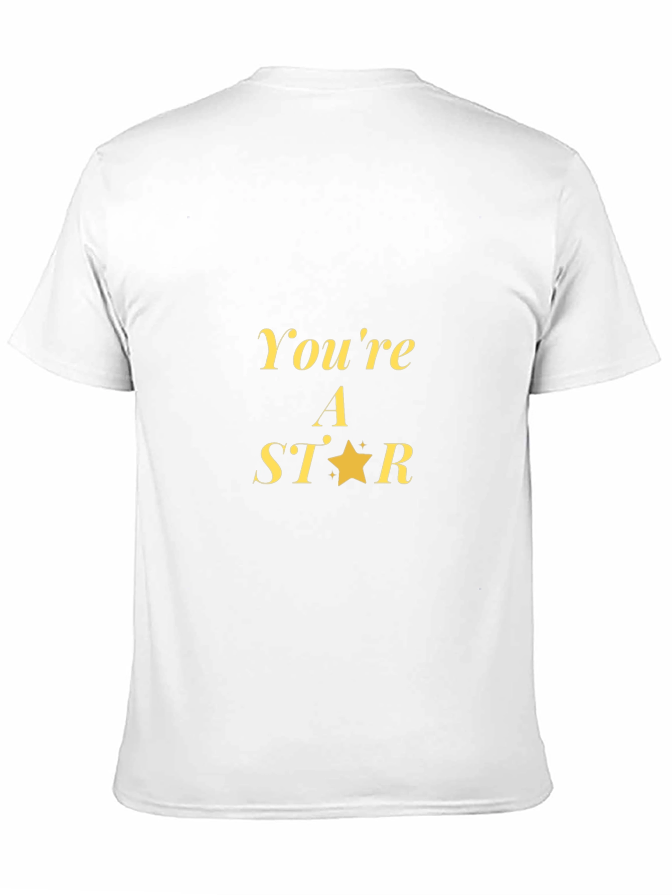Youre A Star Graphic Tee - Black Unisex T-Shirt
