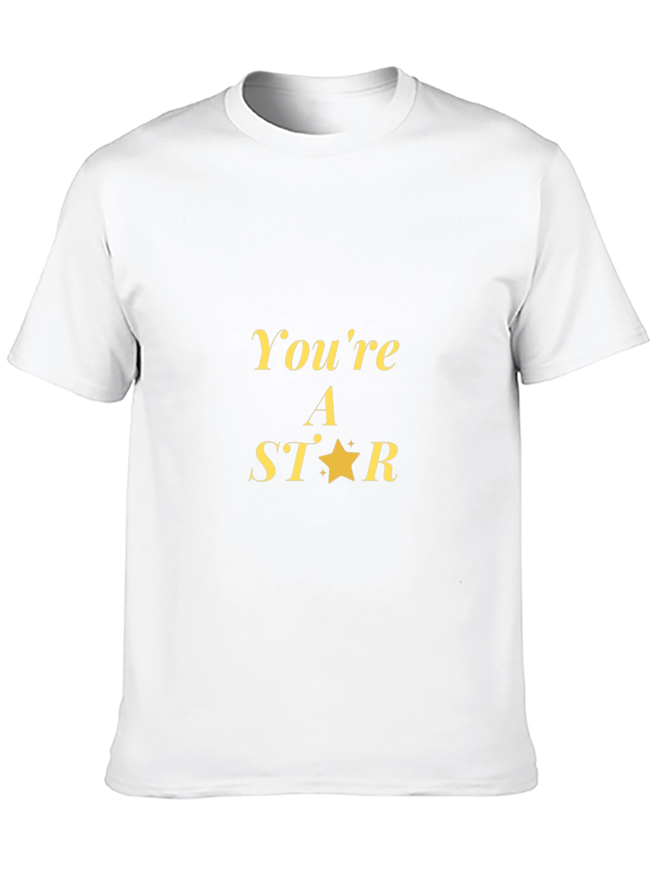 Youre A Star Graphic Tee - Black Unisex T-Shirt