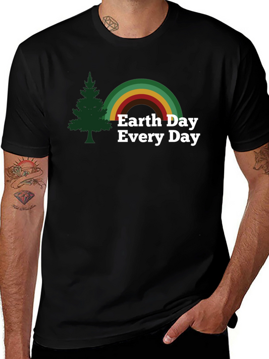 Earth Day Every Day Graphic Tee - Eco Friendly T-Shirt