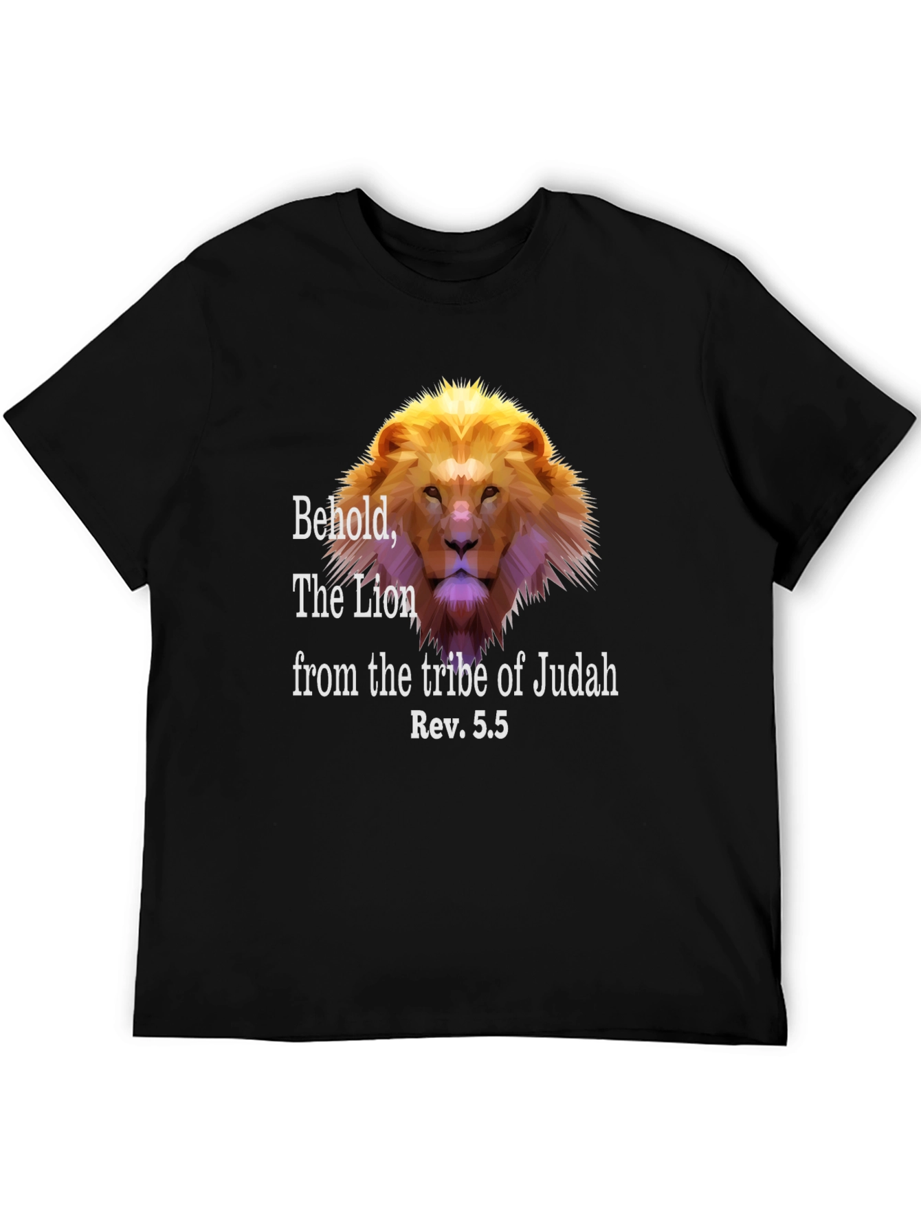 Lion of Judah T-Shirt - Religious Christian Apparel