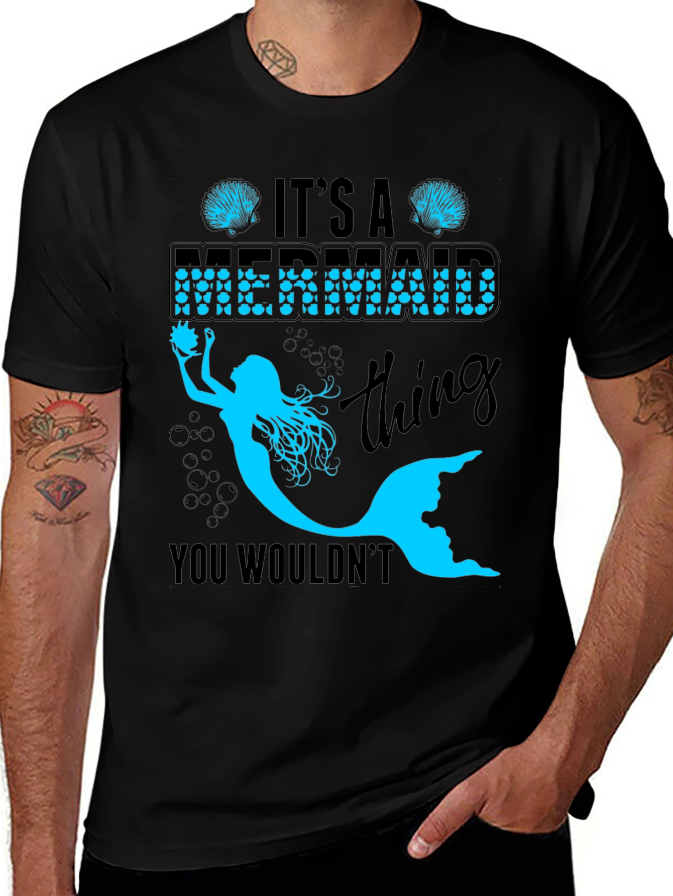 Mermaid Thing Graphic T-Shirt