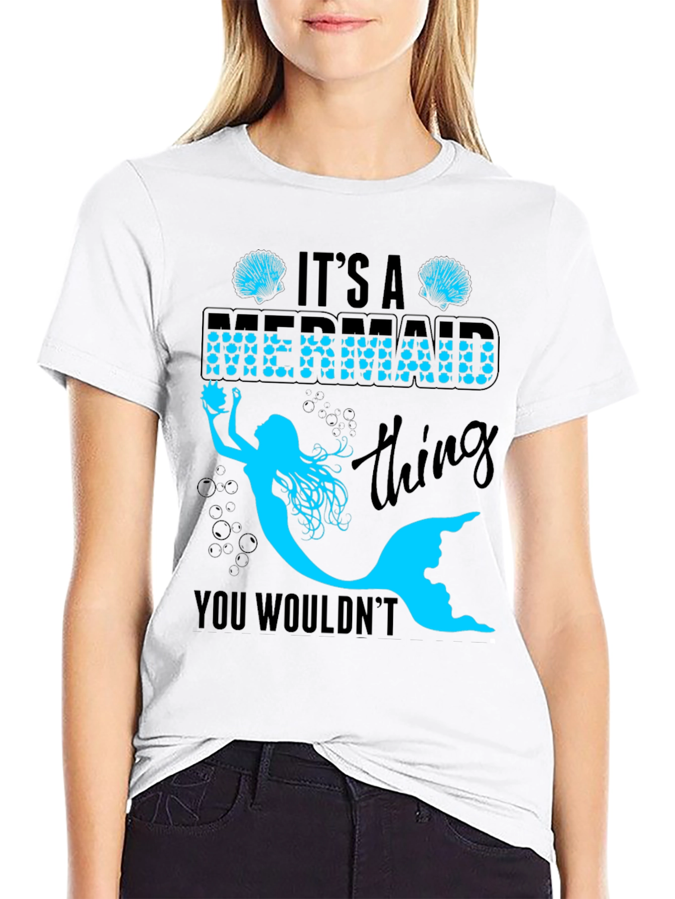 Mermaid Thing Graphic T-Shirt