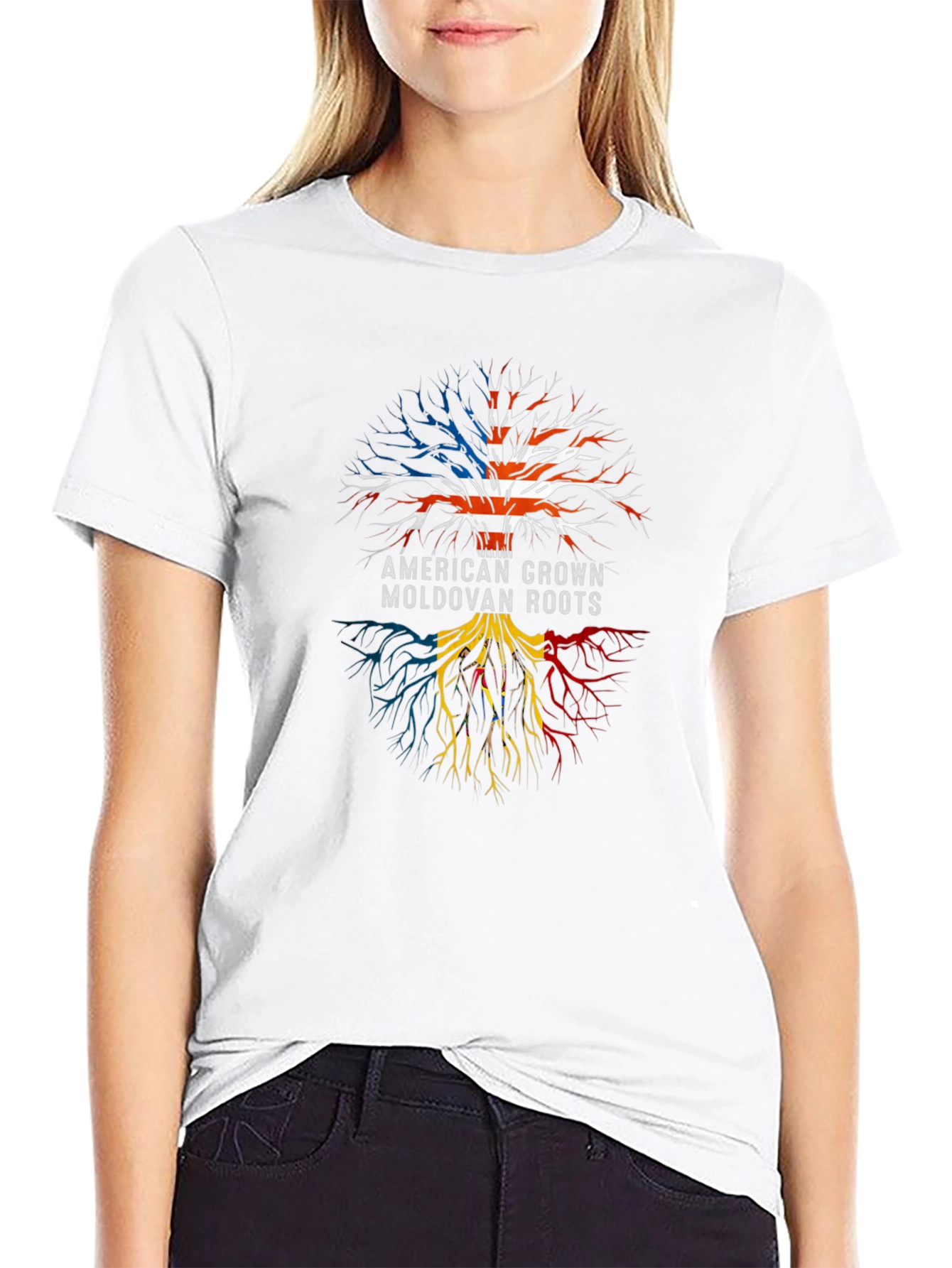 American Grown Moldovan Roots T-Shirt