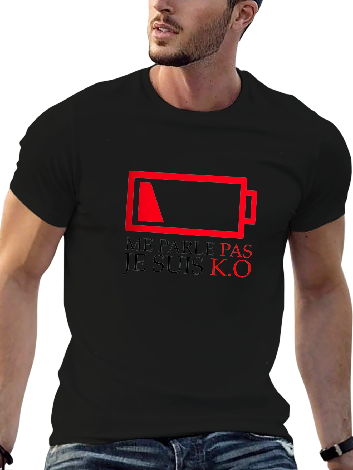 Me Parle Pas Je Suis K.O. Graphic Tee