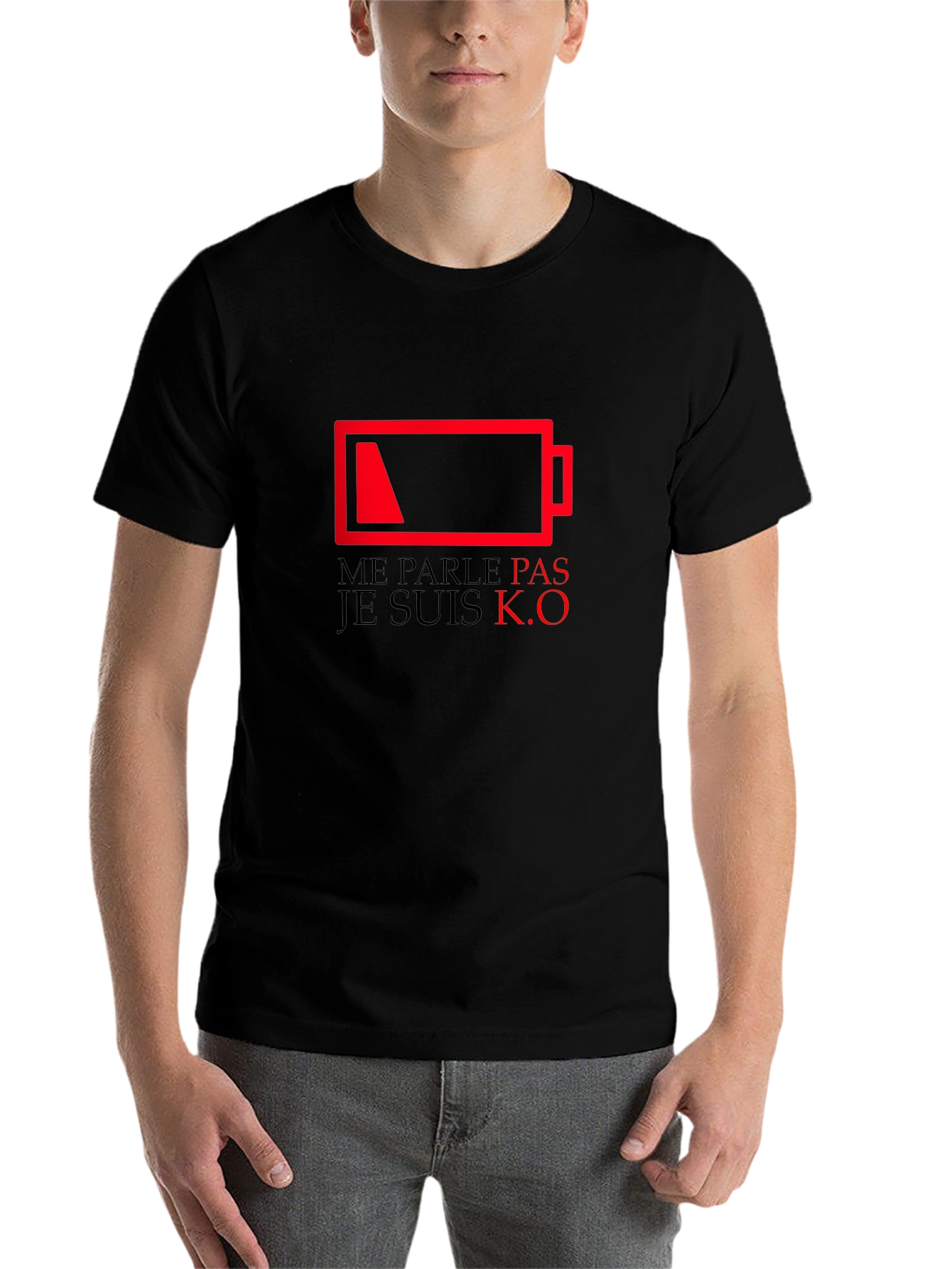 Me Parle Pas Je Suis K.O. Graphic Tee