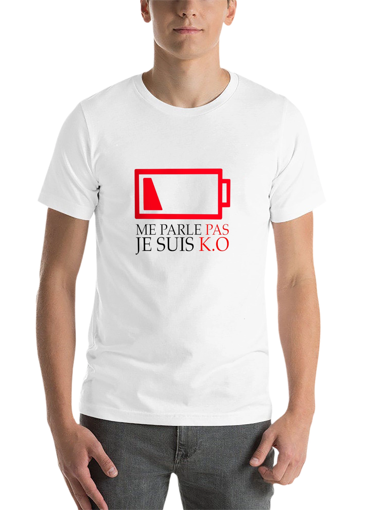 Me Parle Pas Je Suis K.O. Graphic Tee