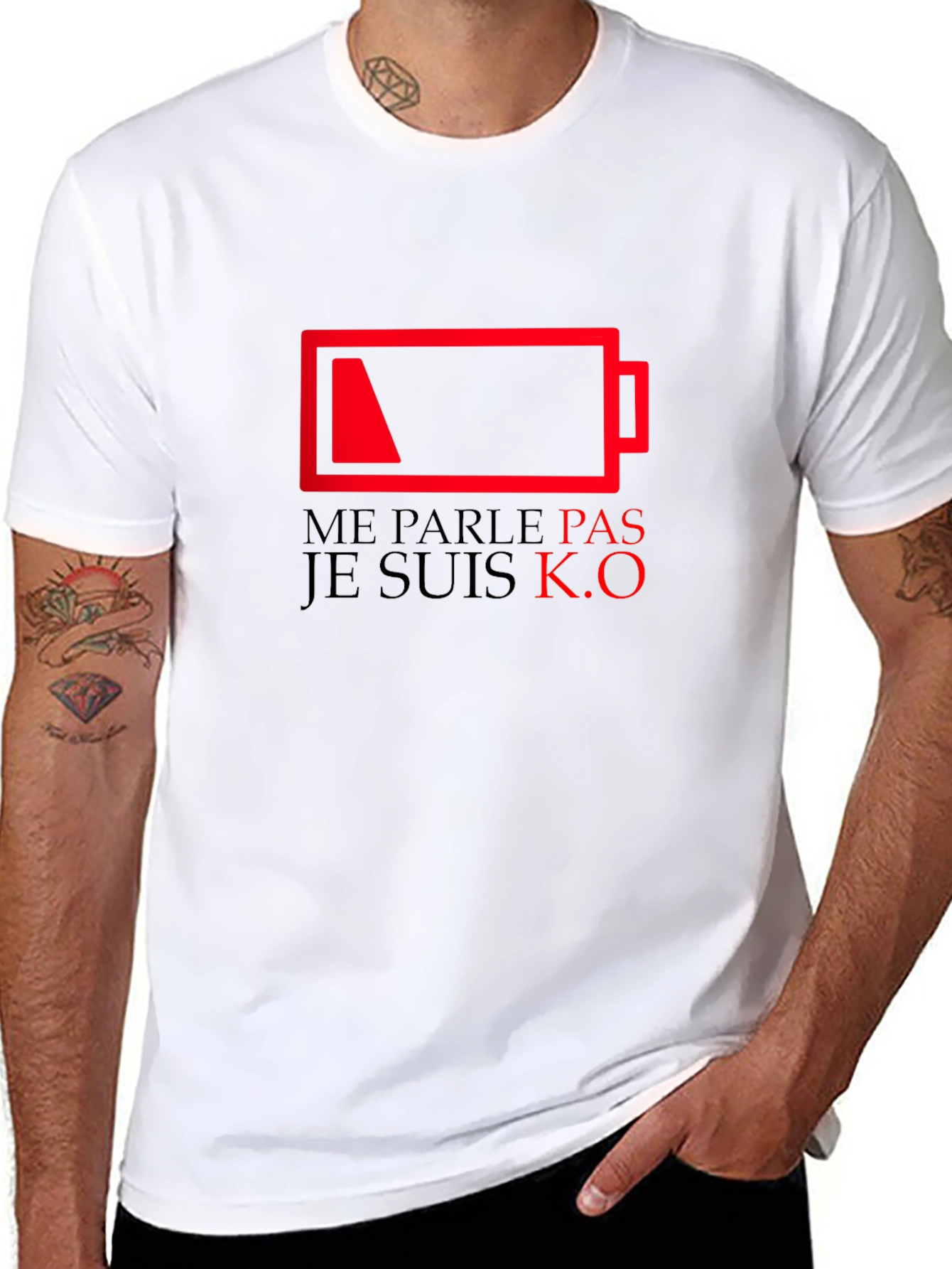 Me Parle Pas Je Suis K.O. Graphic Tee