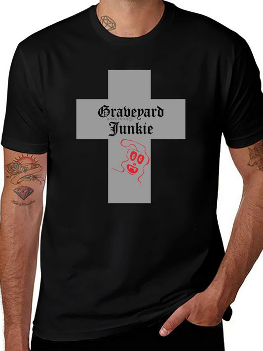 Graveyard Junkie T-Shirt - Gothic Style Tee